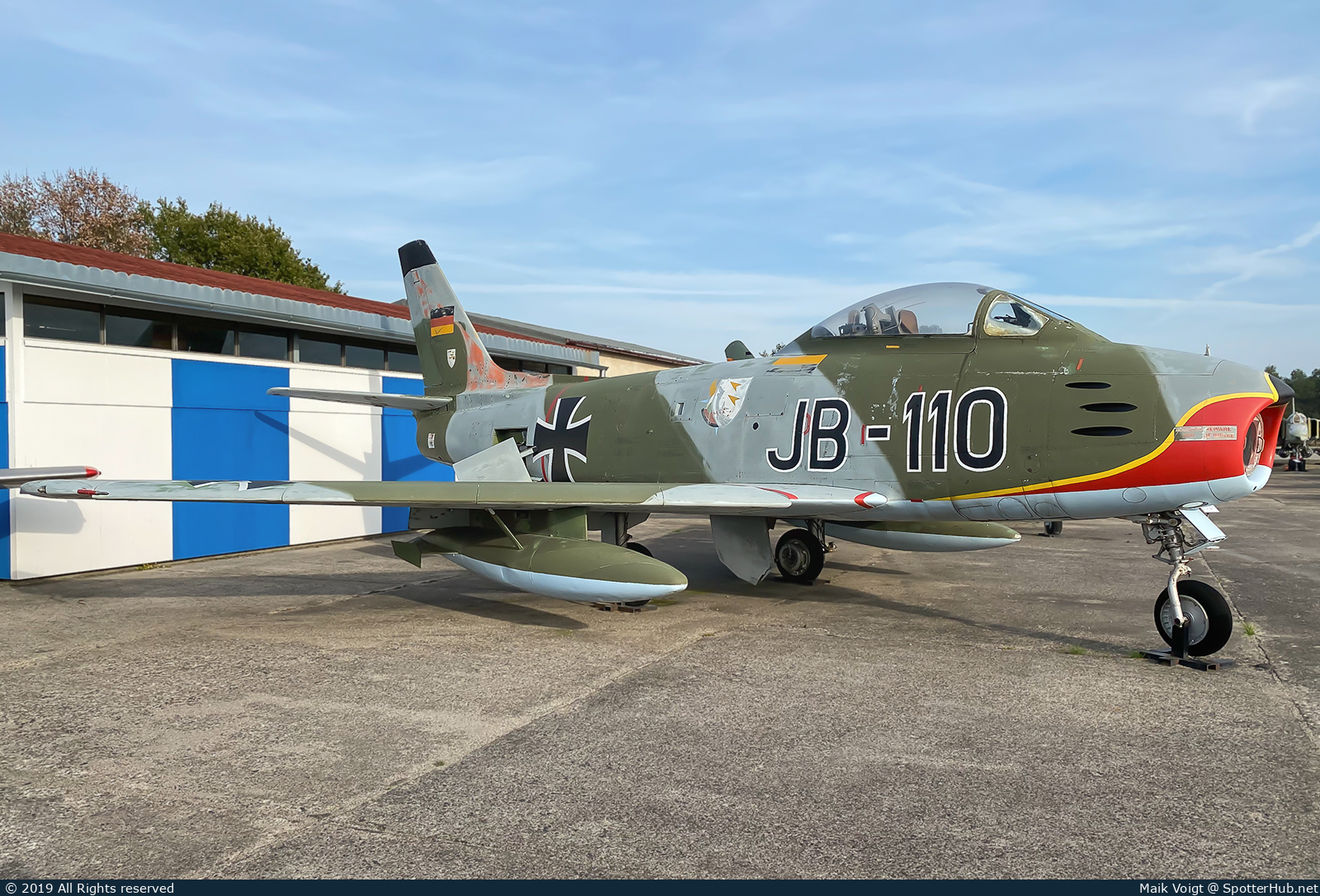 Photo of JB+110 - Canadair CL-13B Sabre Mk.6 [North American F-86] operated by German Air Force