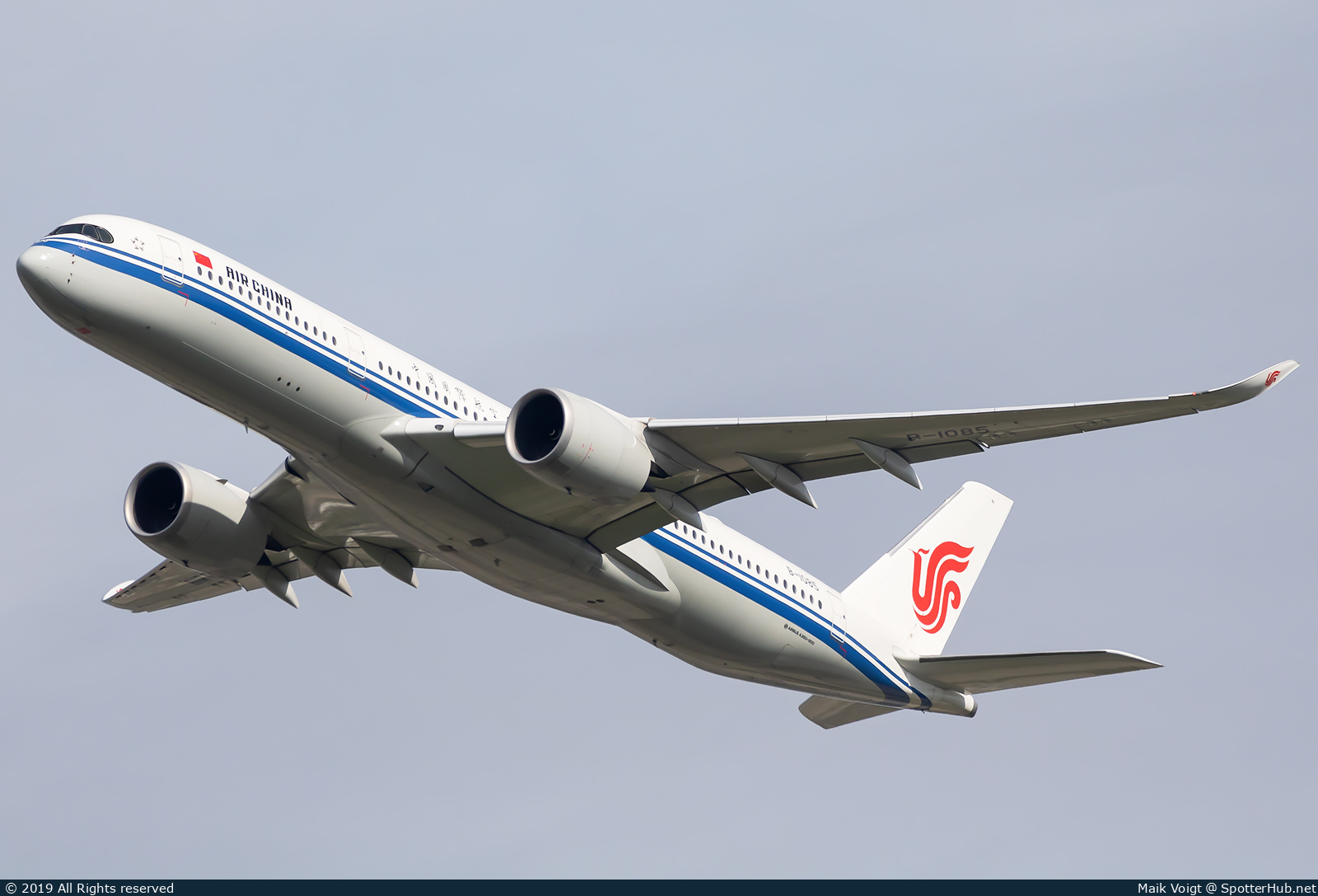 Photo of B-1085 - Airbus A350-941 operated by Air China