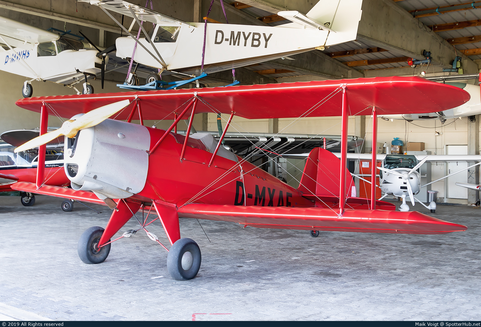 Photo of D-MXAF - Platzer Kiebitz A operated by Private