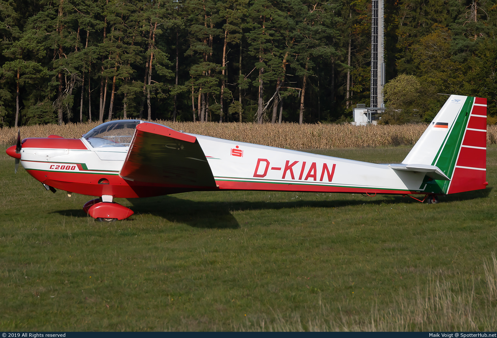 Photo of D-KIAN - Scheibe SF 25C Falke 2000 operated by Aeroclub Greding