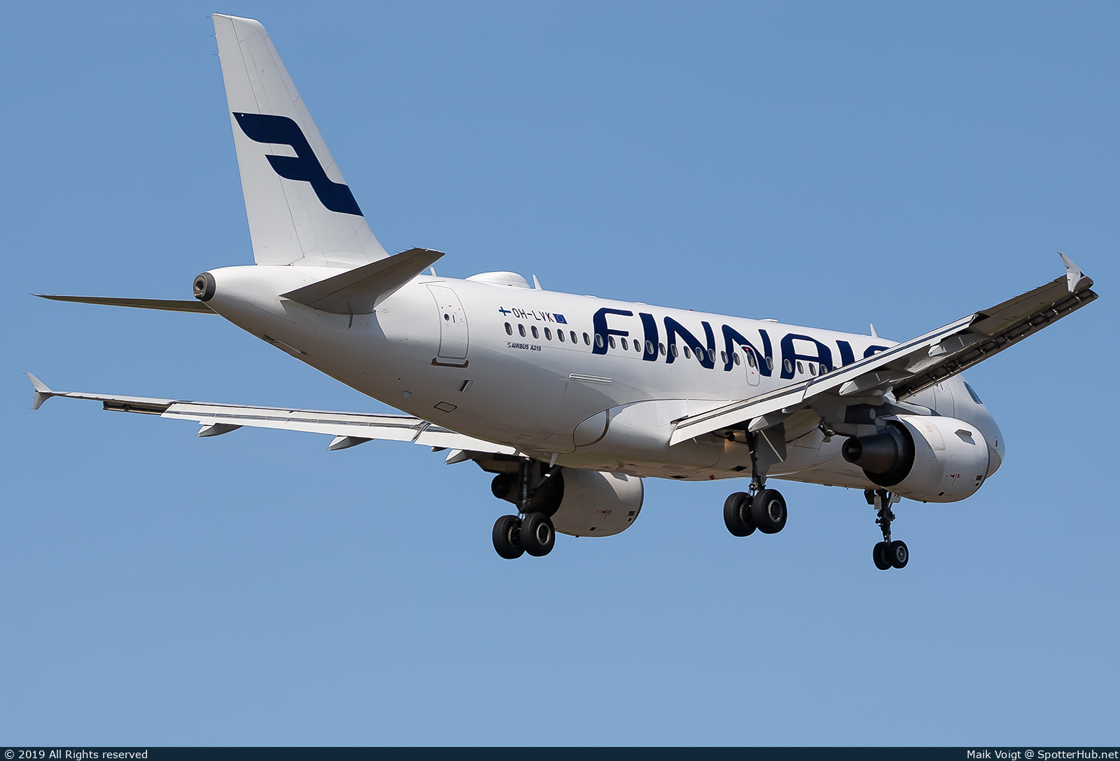 Photo of OH-LVK - Airbus A319-112 operated by Finnair