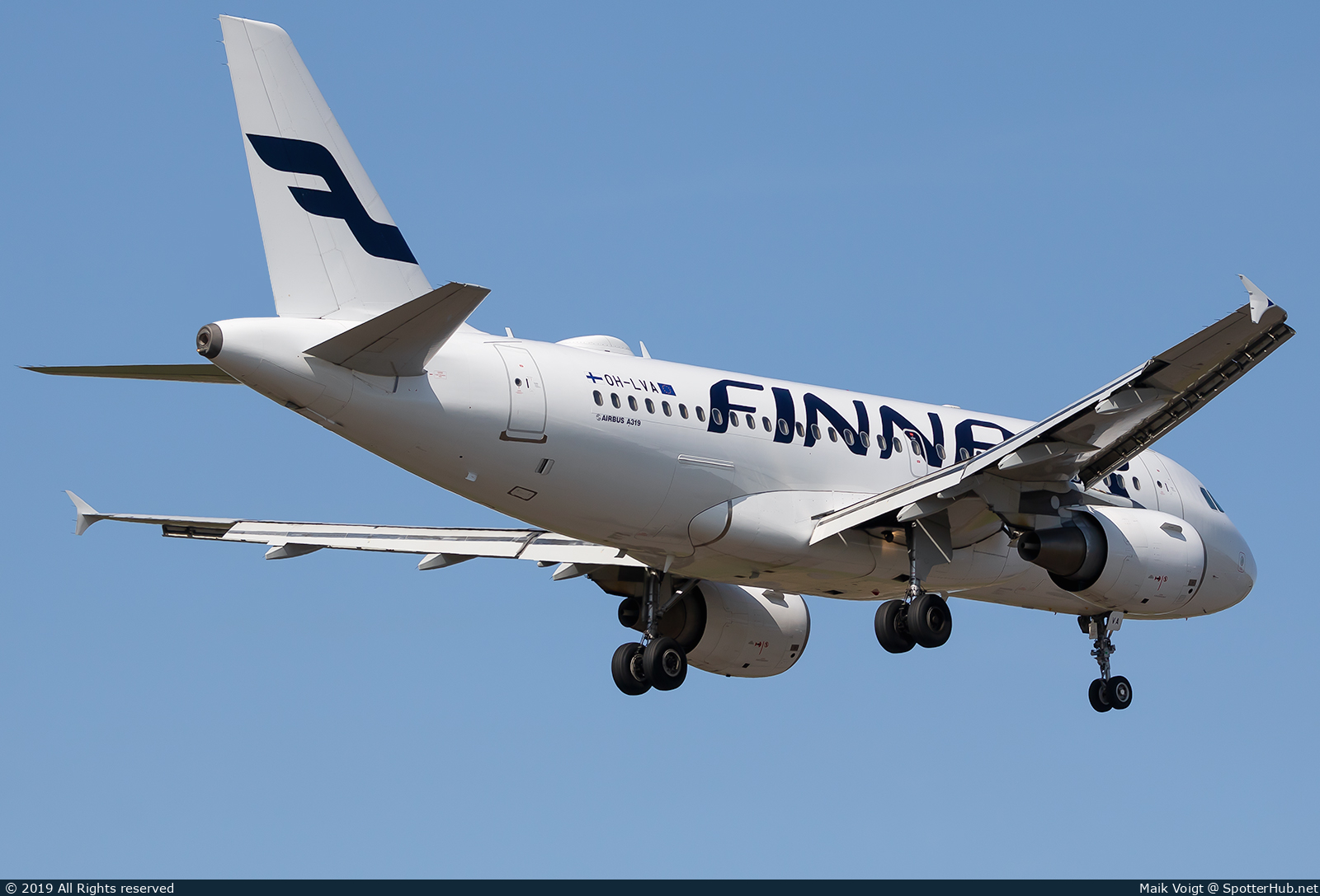 Photo of OH-LVA - Airbus A319-112 operated by Finnair
