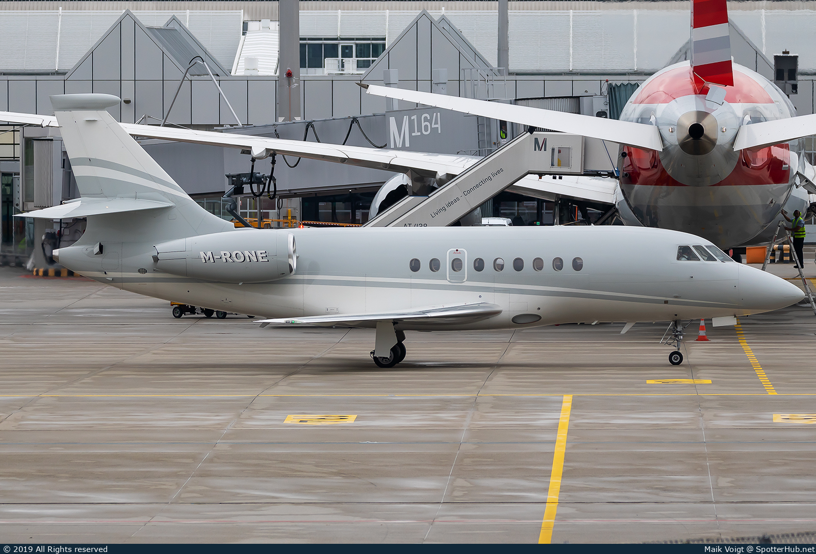 Photo of M-RONE - Dassault Falcon 2000EX operated by Ocean Sky