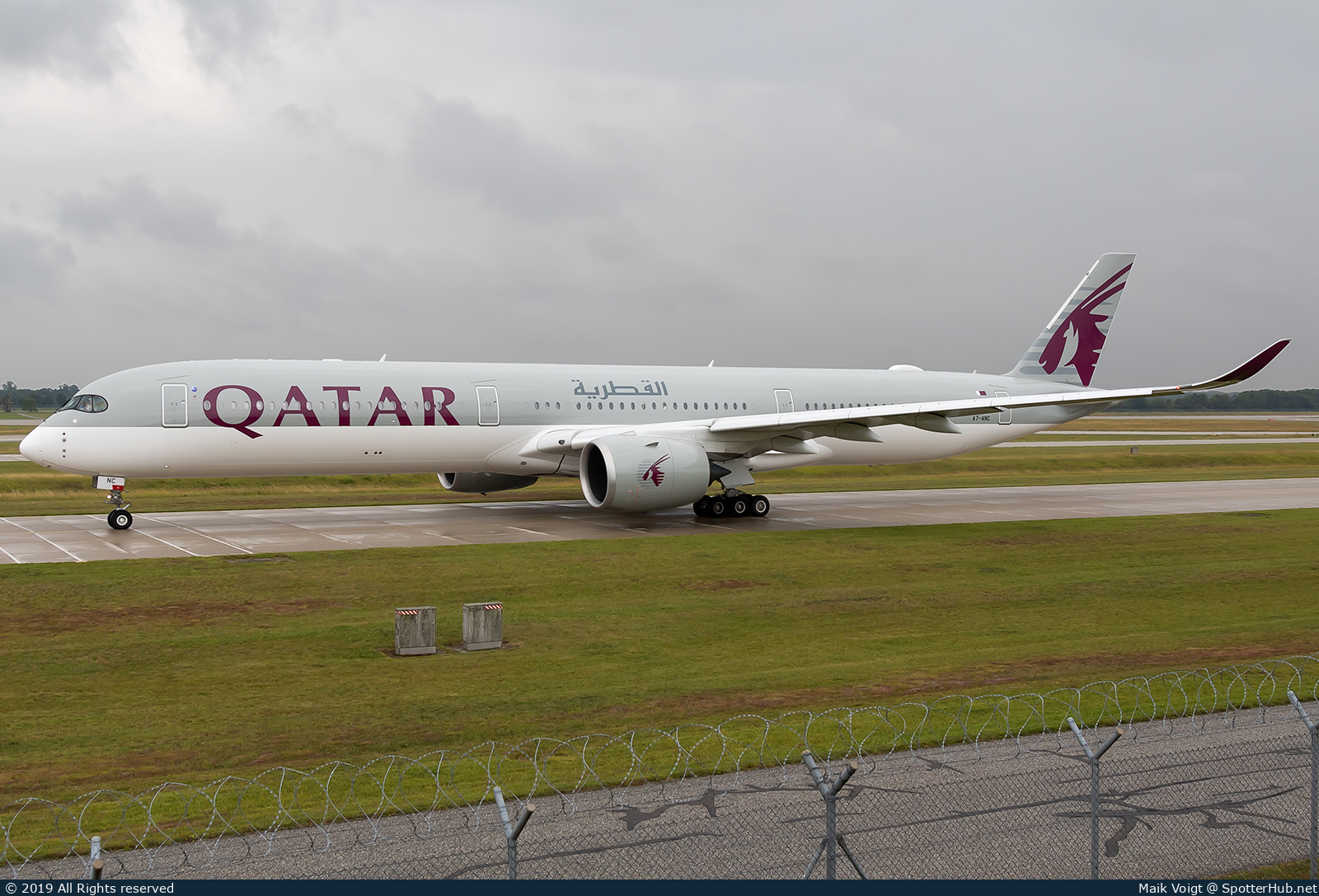 Photo of A7-ANC - Airbus A350-1041 operated by Qatar Airways