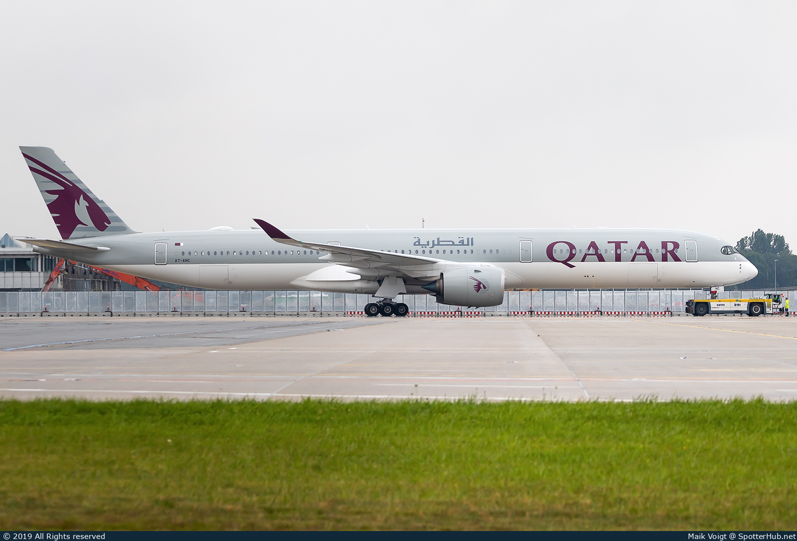 Photo of A7-ANC - Airbus A350-1041 operated by Qatar Airways