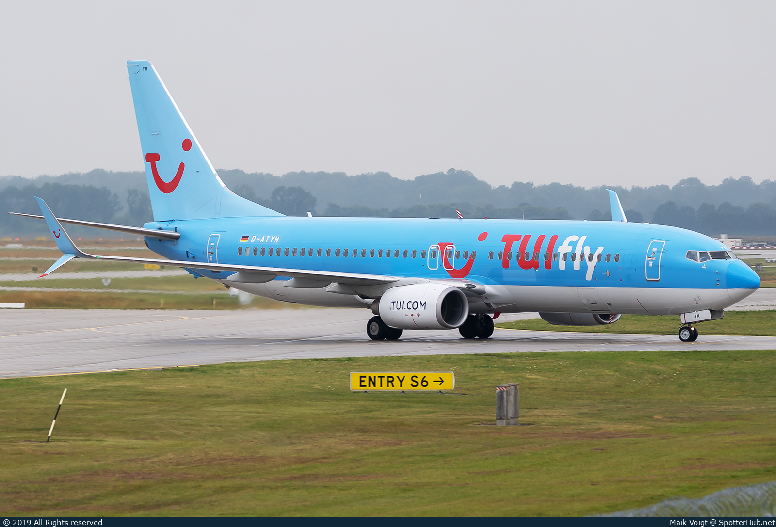 Photo of D-ATYH - Boeing 737-8K5 operated by TUIfly