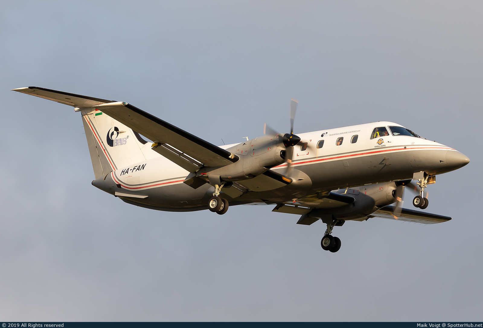 Photo of HA-FAN - Embraer EMB-120ER Brasilia operated by Budapest Aircraft Service