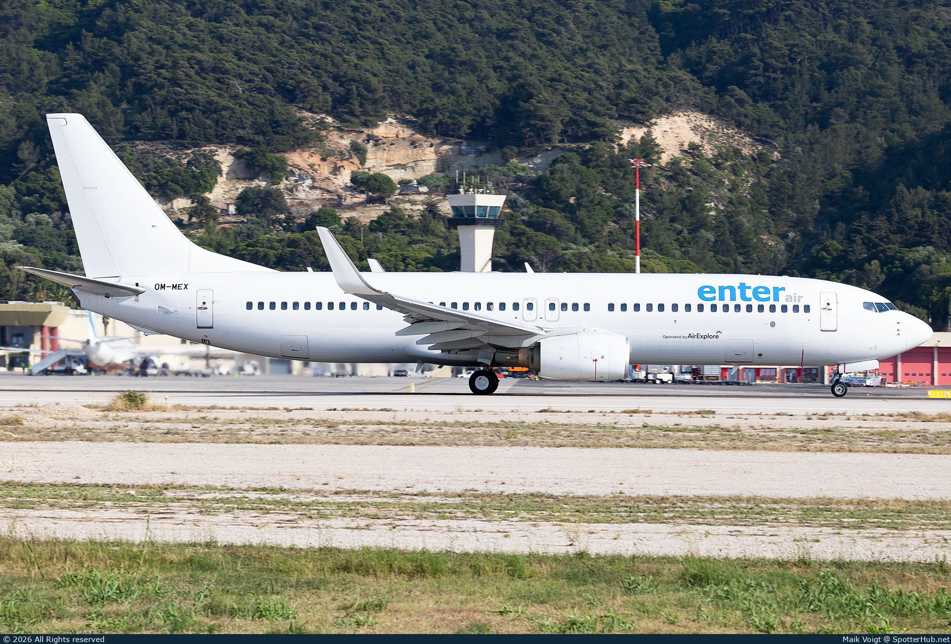 Photo of OM-MEX - Boeing 737-8GJ operated by Enter Air (opb AirExplore)