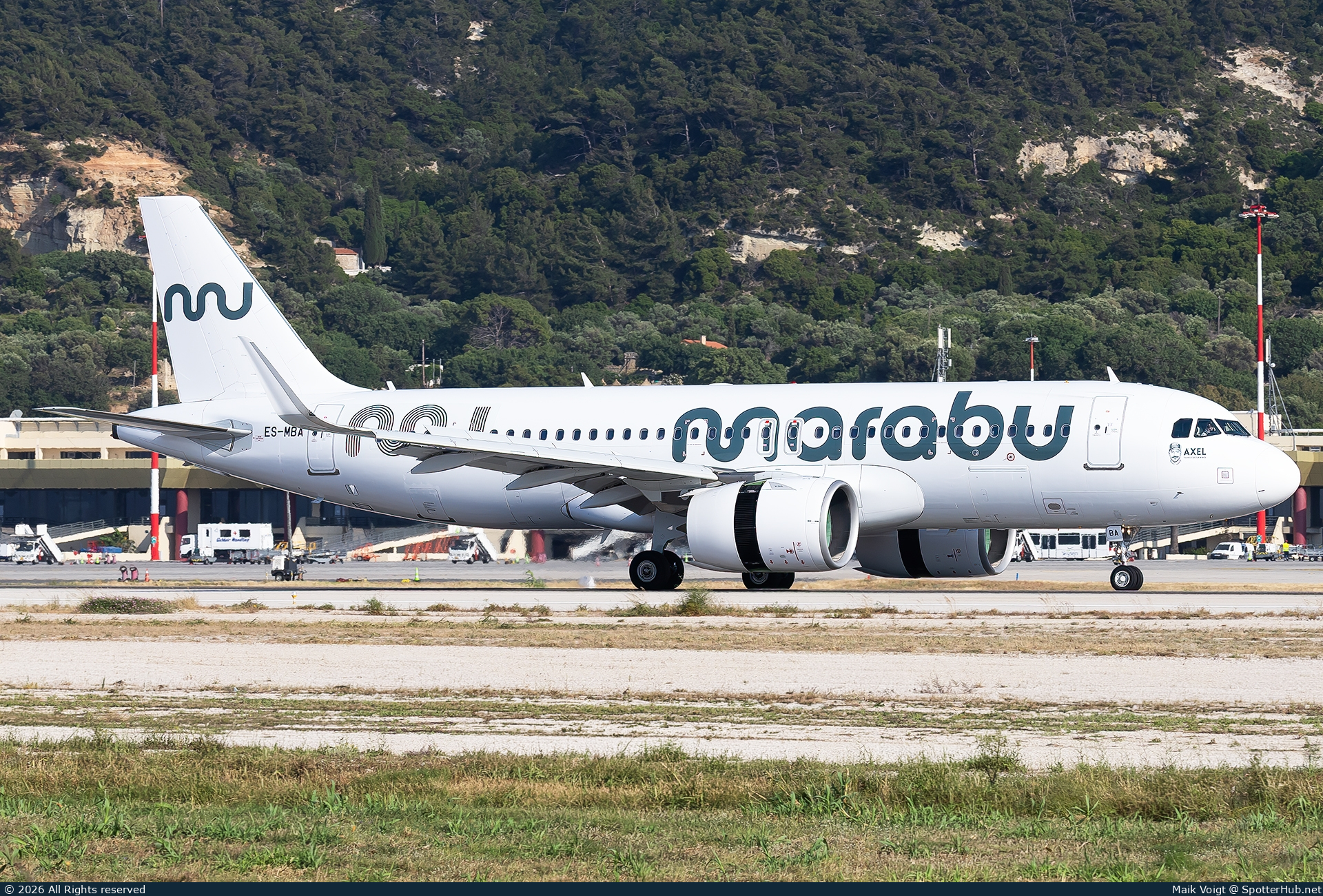 Photo of ES-MBA - Airbus A320-271N operated by Marabu Airlines