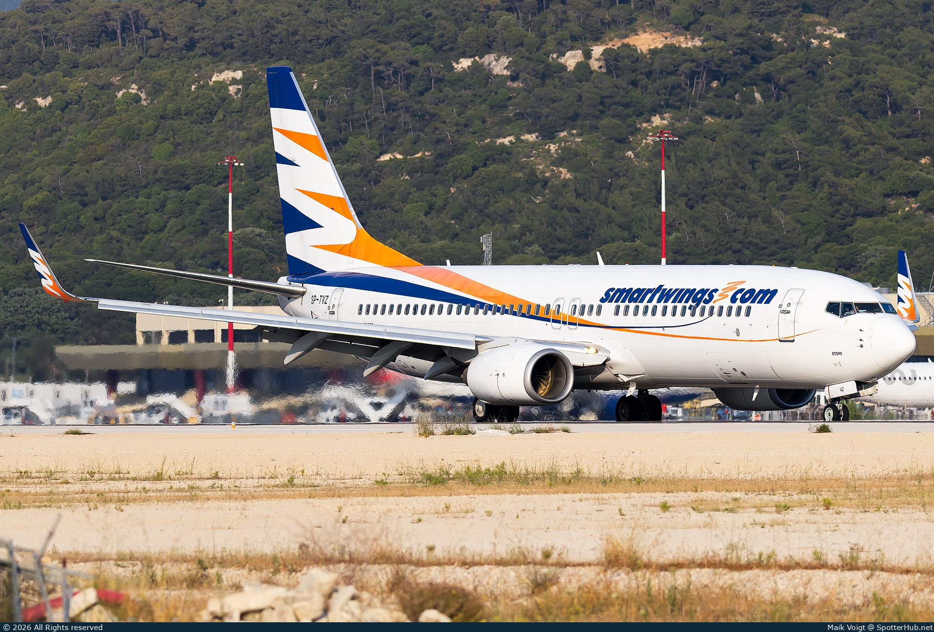 Photo of SP-TVZ - Boeing 737-8BK operated by SmartWings Poland