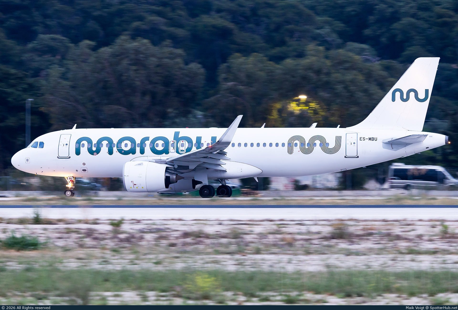 Photo of ES-MBU - Airbus A320-271N operated by Marabu Airlines