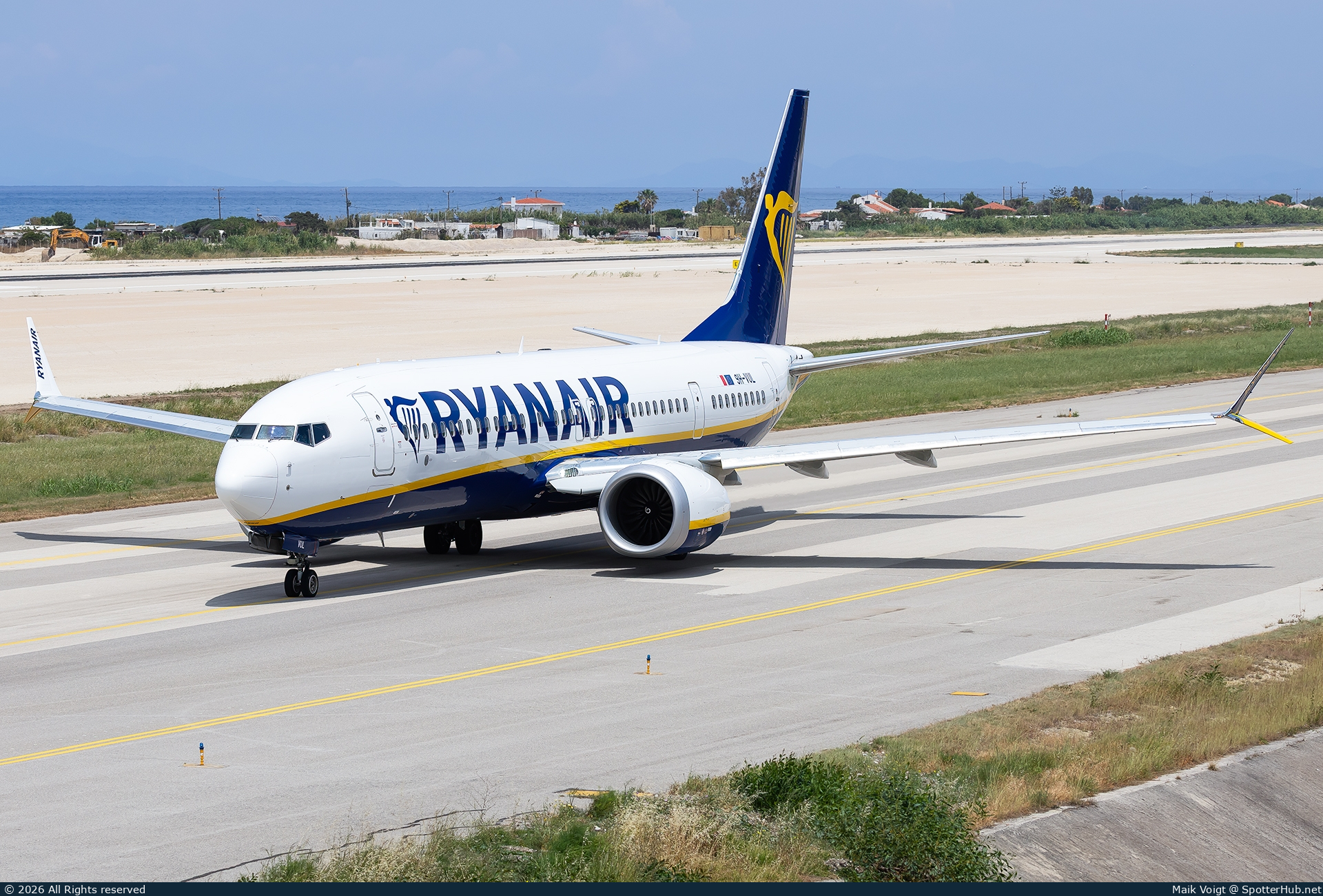 Photo of 9H-VUL - Boeing 737 MAX 8-200 operated by Ryanair (opb Malta Air)