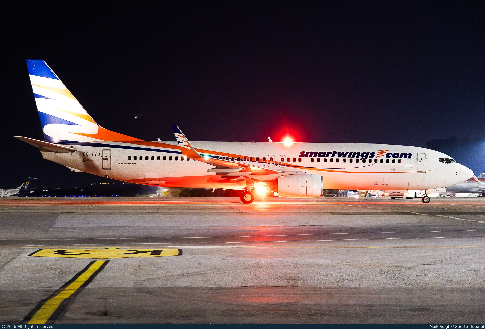 Photo of OK-TVJ - Boeing 737-8Q8 operated by SmartWings
