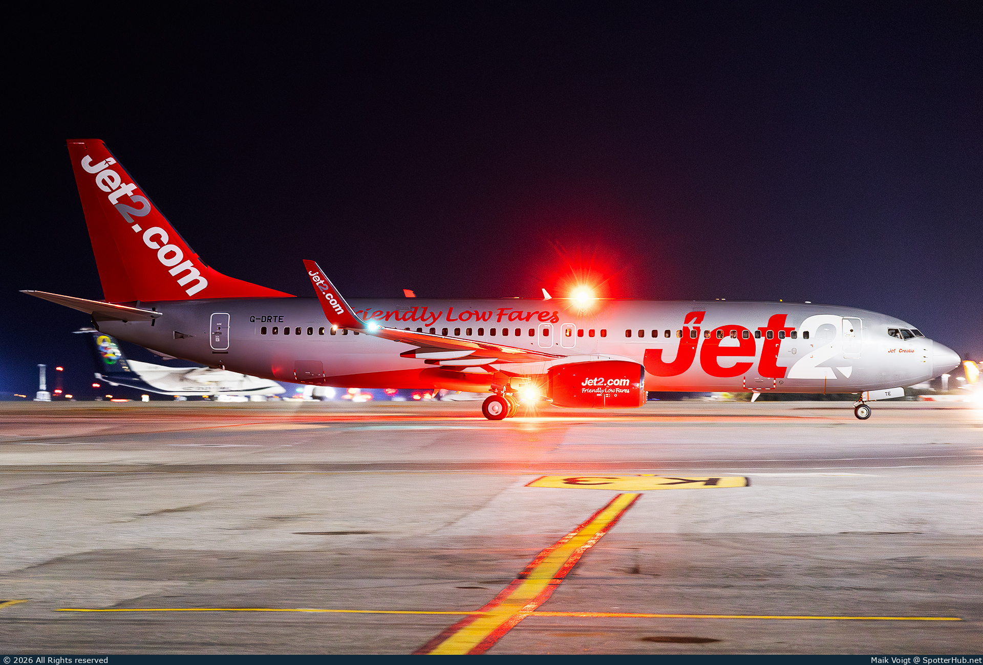 Photo of G-DRTE - Boeing 737-8K5 operated by Jet2