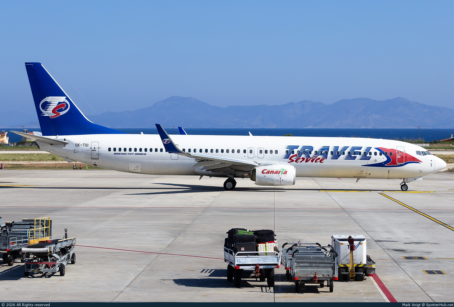 Photo of OK-TSI - Boeing 737-9GJ(ER) operated by Travel Service