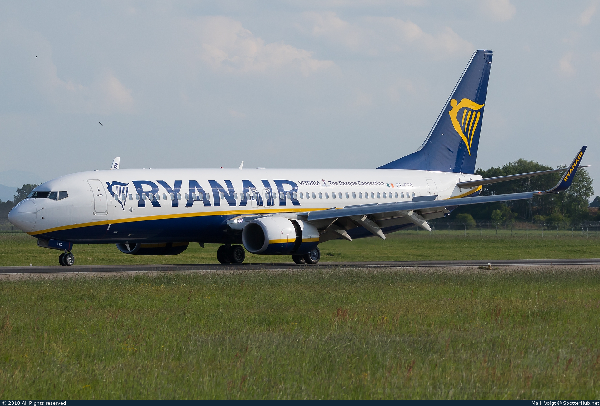 Photo of EI-FTO - Boeing 737-8AS operated by Ryanair