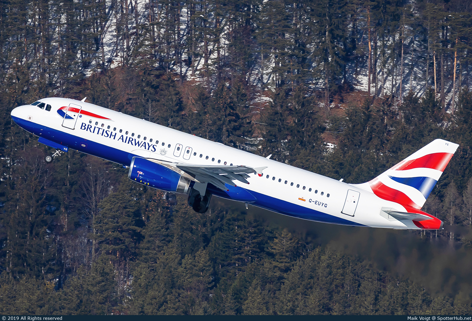 Photo of G-EUYG - Airbus A320-232 operated by British Airways