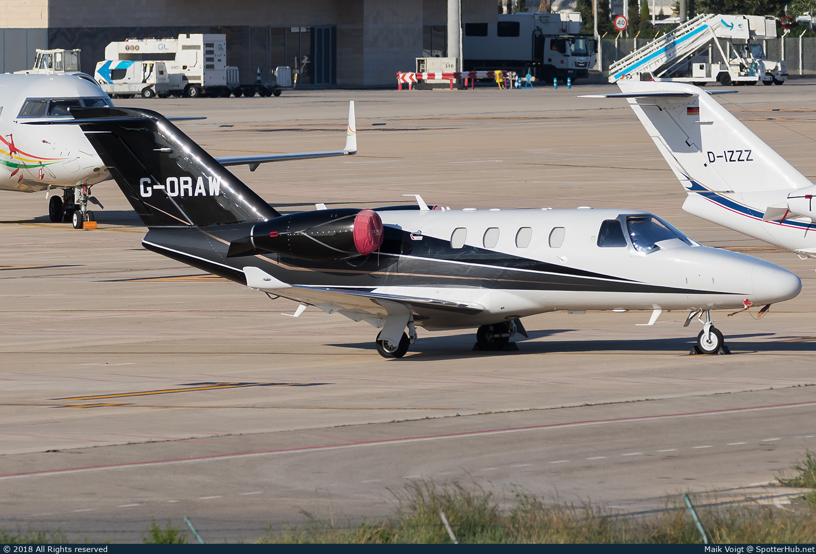 Photo of G-ORAW - Cessna 525 Citation M2 operated by Catreus