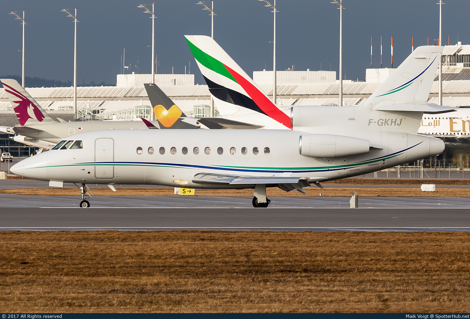 Photo of F-GKHJ - Dassault Falcon 900B operated by Luxmarine