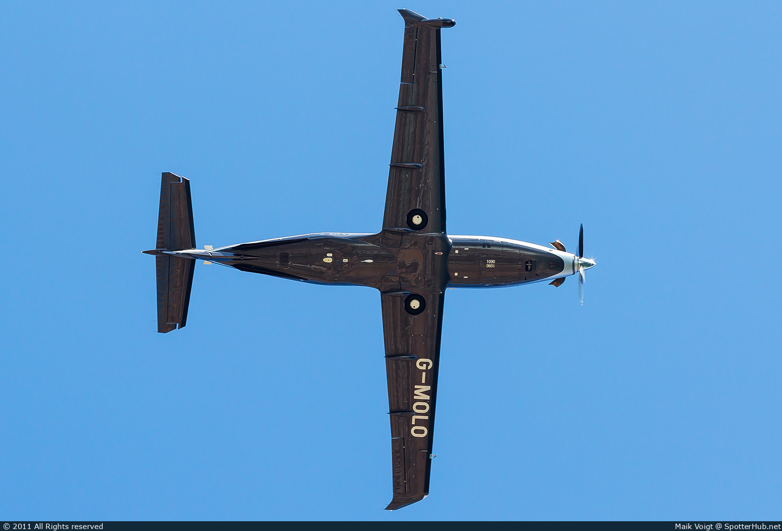 Photo of G-MOLO - Pilatus PC-12 NG operated by Private