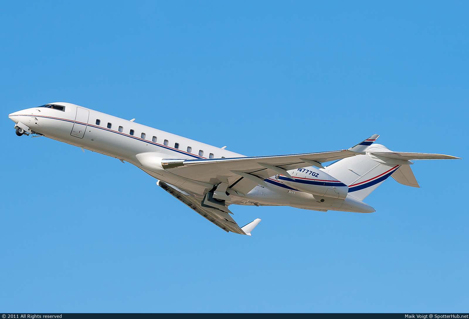 Photo of N777GZ - Bombardier Global Express operated by Sino Jet