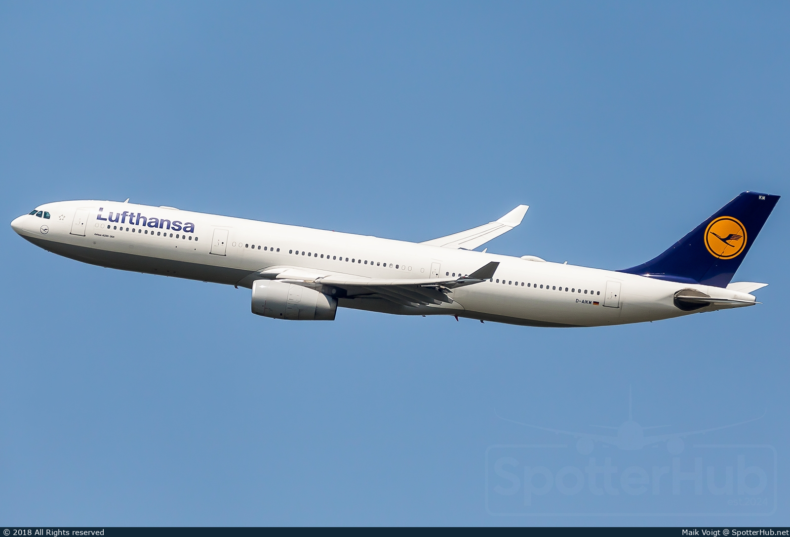 Photo of D-AIKM - Airbus A330-343 operated by Lufthansa