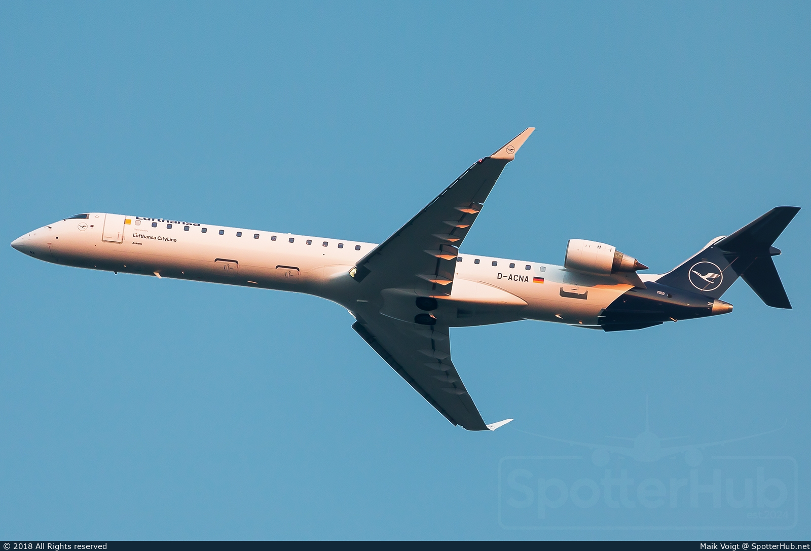 Photo of D-ACNA - Bombardier CRJ-900LR operated by Lufthansa CityLine