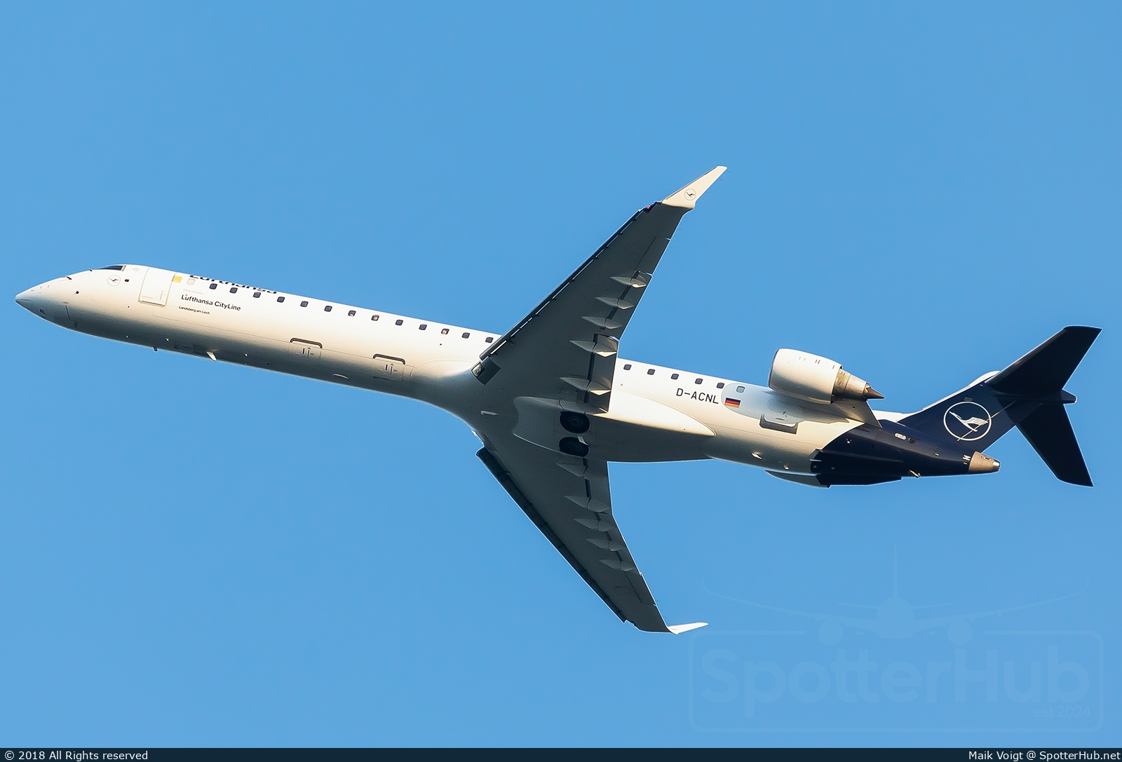 Photo of D-ACNL - Bombardier CRJ-900LR operated by Lufthansa CityLine