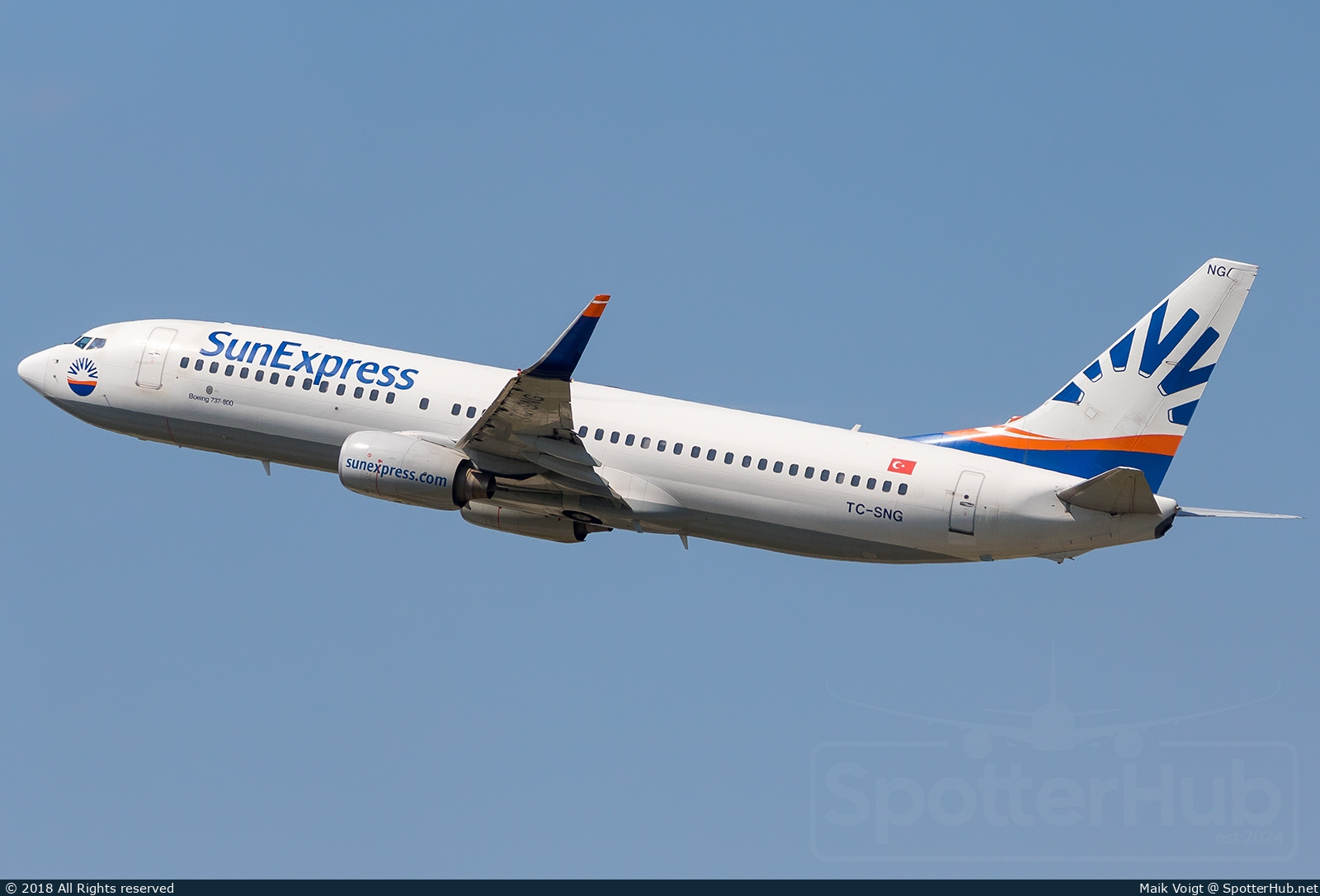 Photo of TC-SNG - Boeing 737-8HC operated by SunExpress
