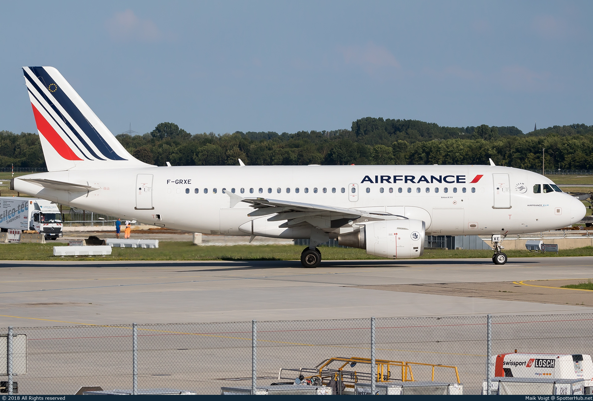 Photo of F-GRXE - Airbus A319-111 operated by Air France
