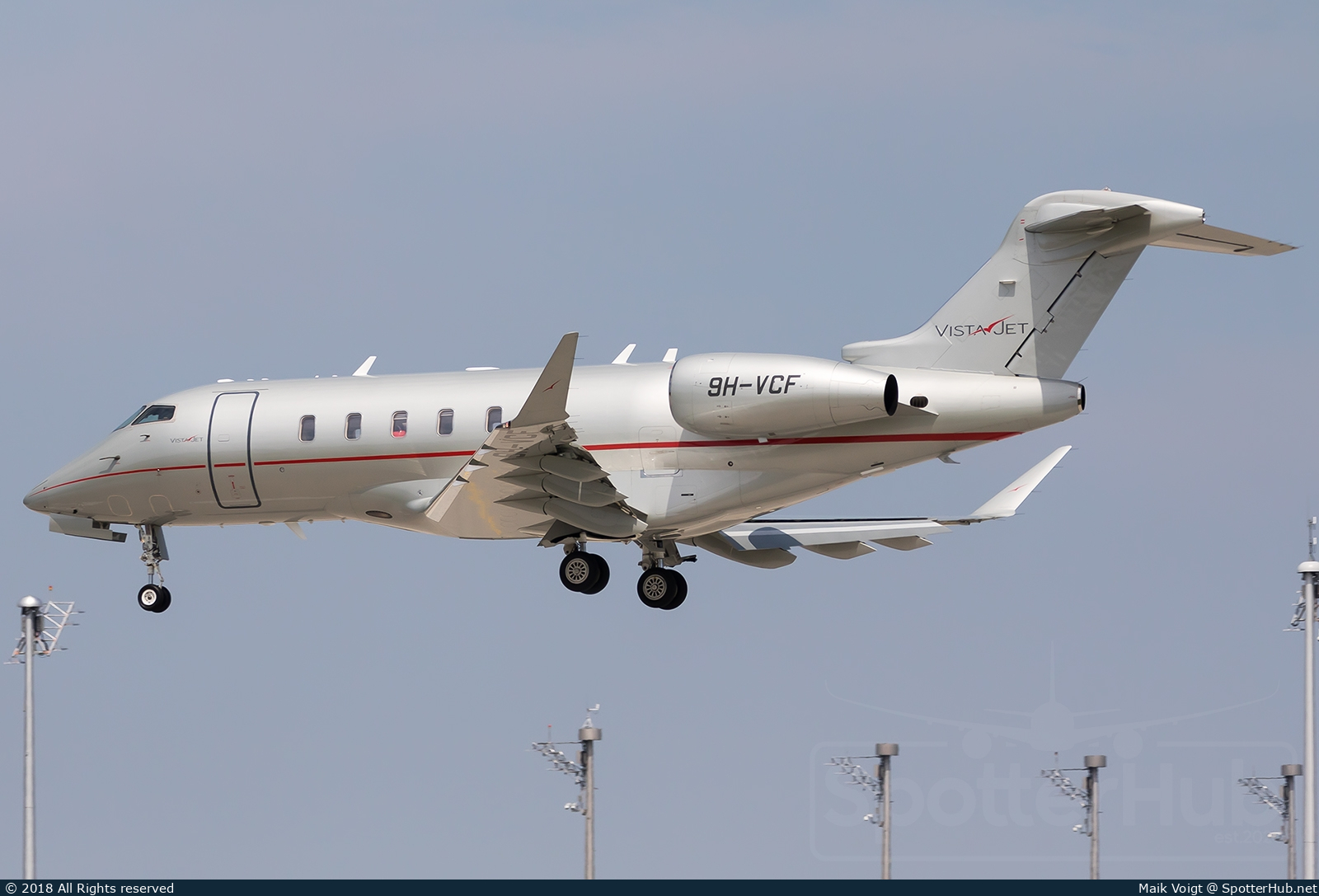 Photo of 9H-VCF - Bombardier Challenger 350 operated by VistaJet