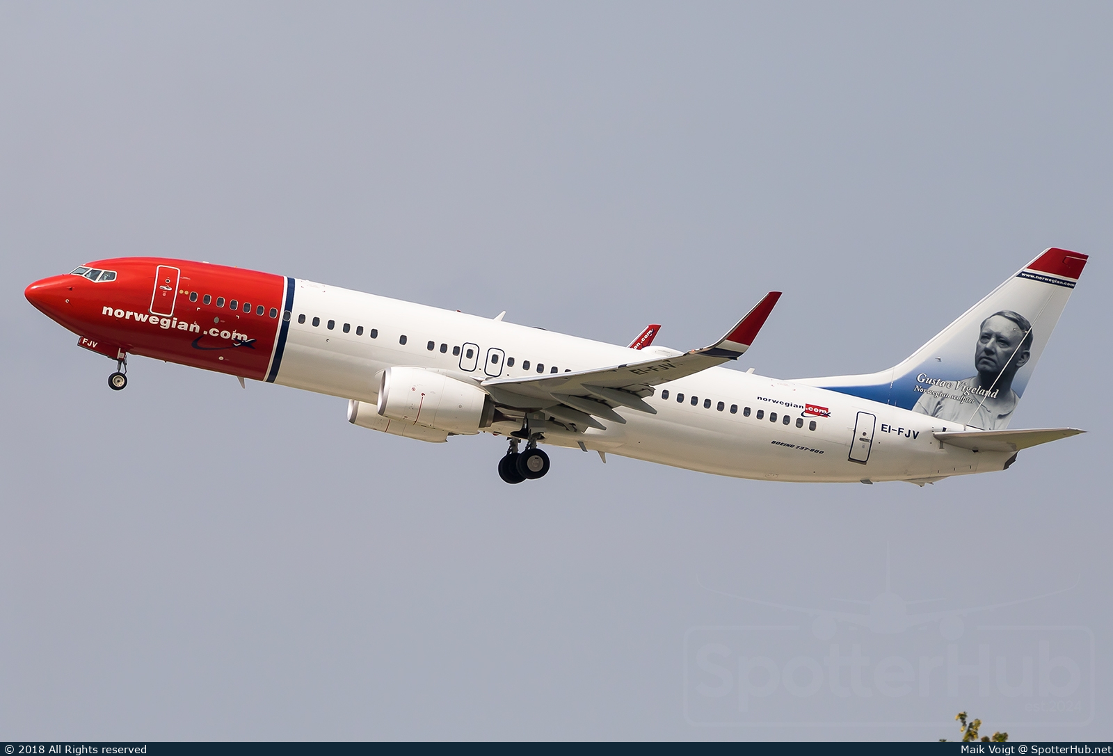 Photo of EI-FJV - Boeing 737-8JP operated by Norwegian Air International