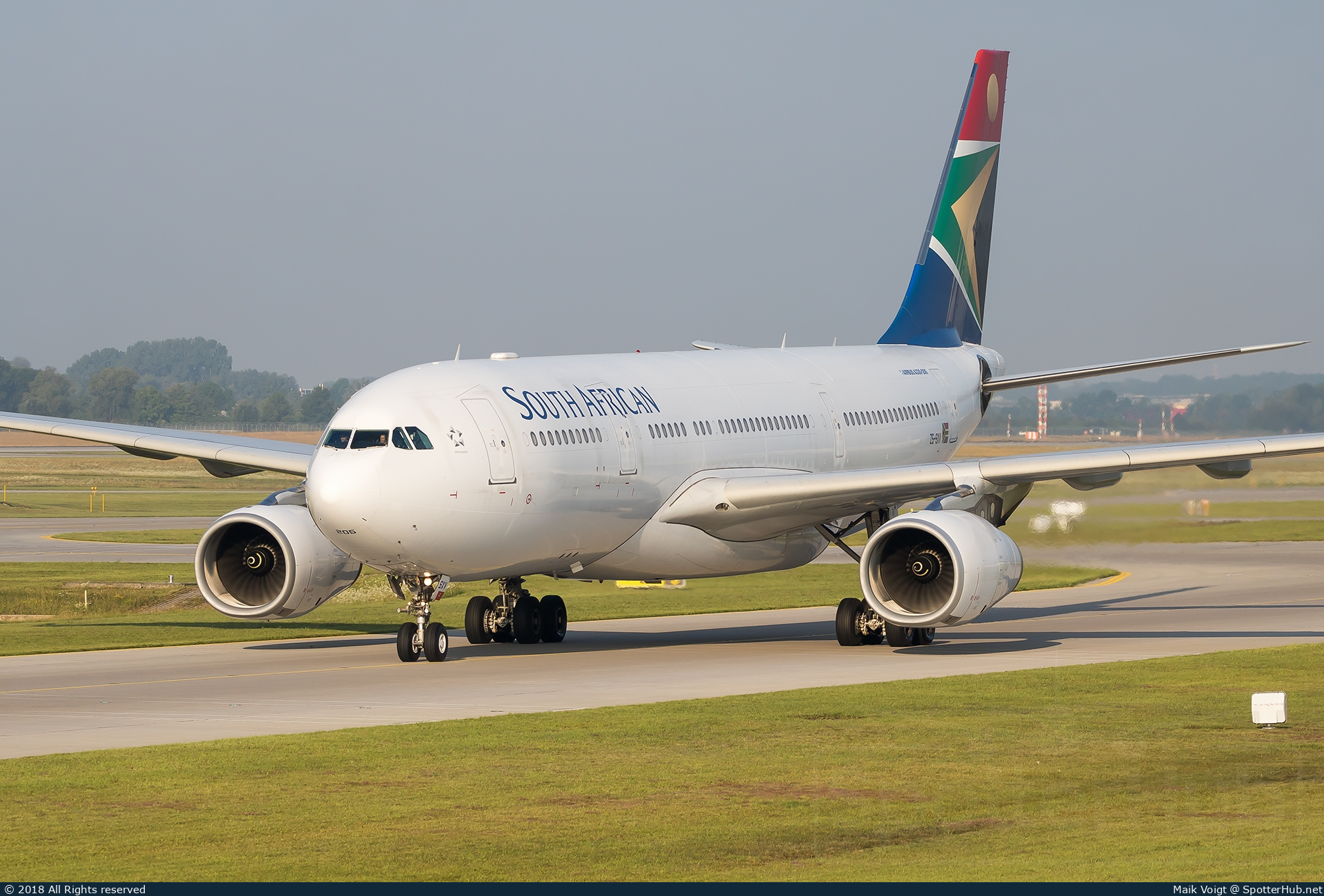 Photo of ZS-SXV - Airbus A330-243 operated by South African Airways