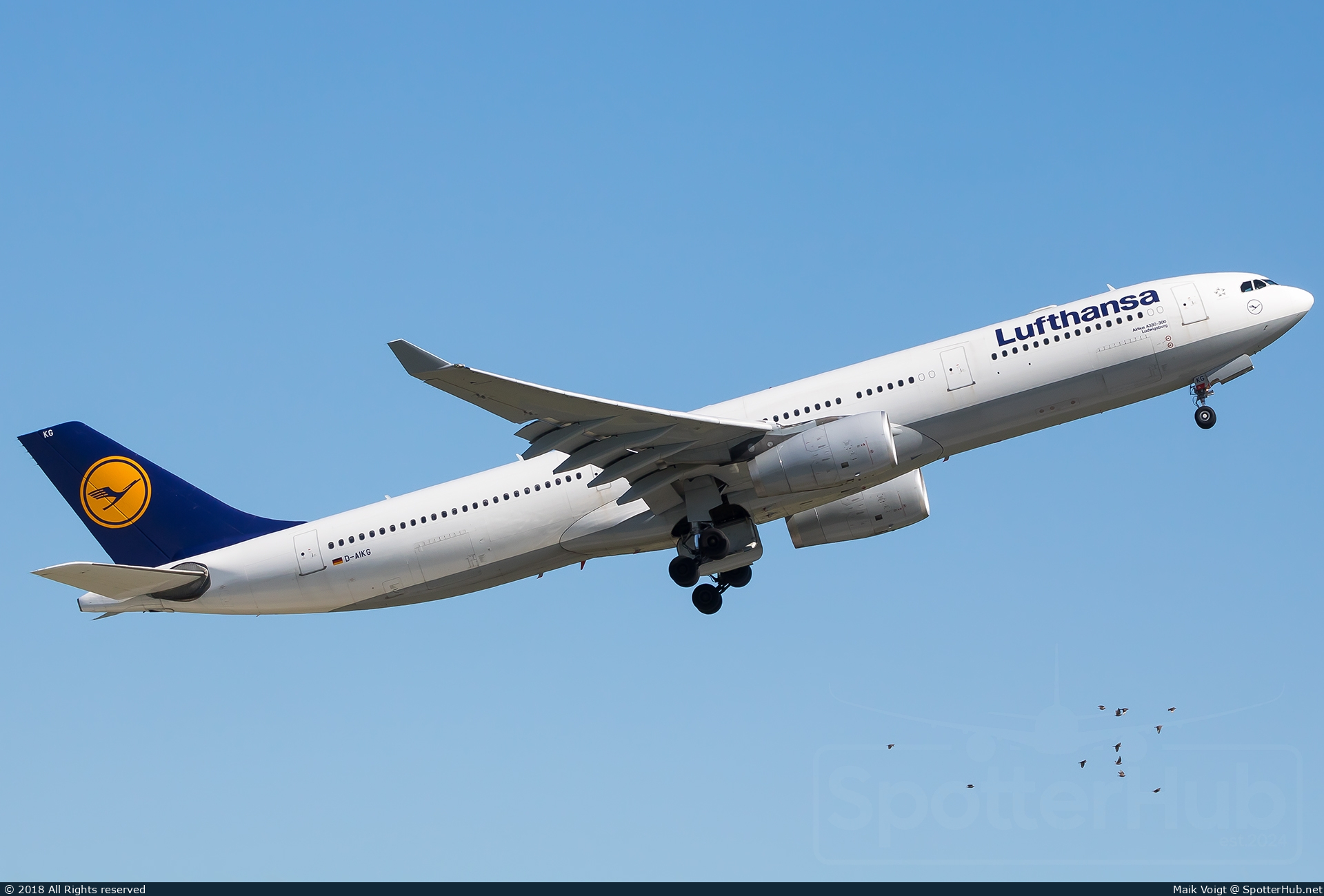 Photo of D-AIKG - Airbus A330-343 operated by Lufthansa