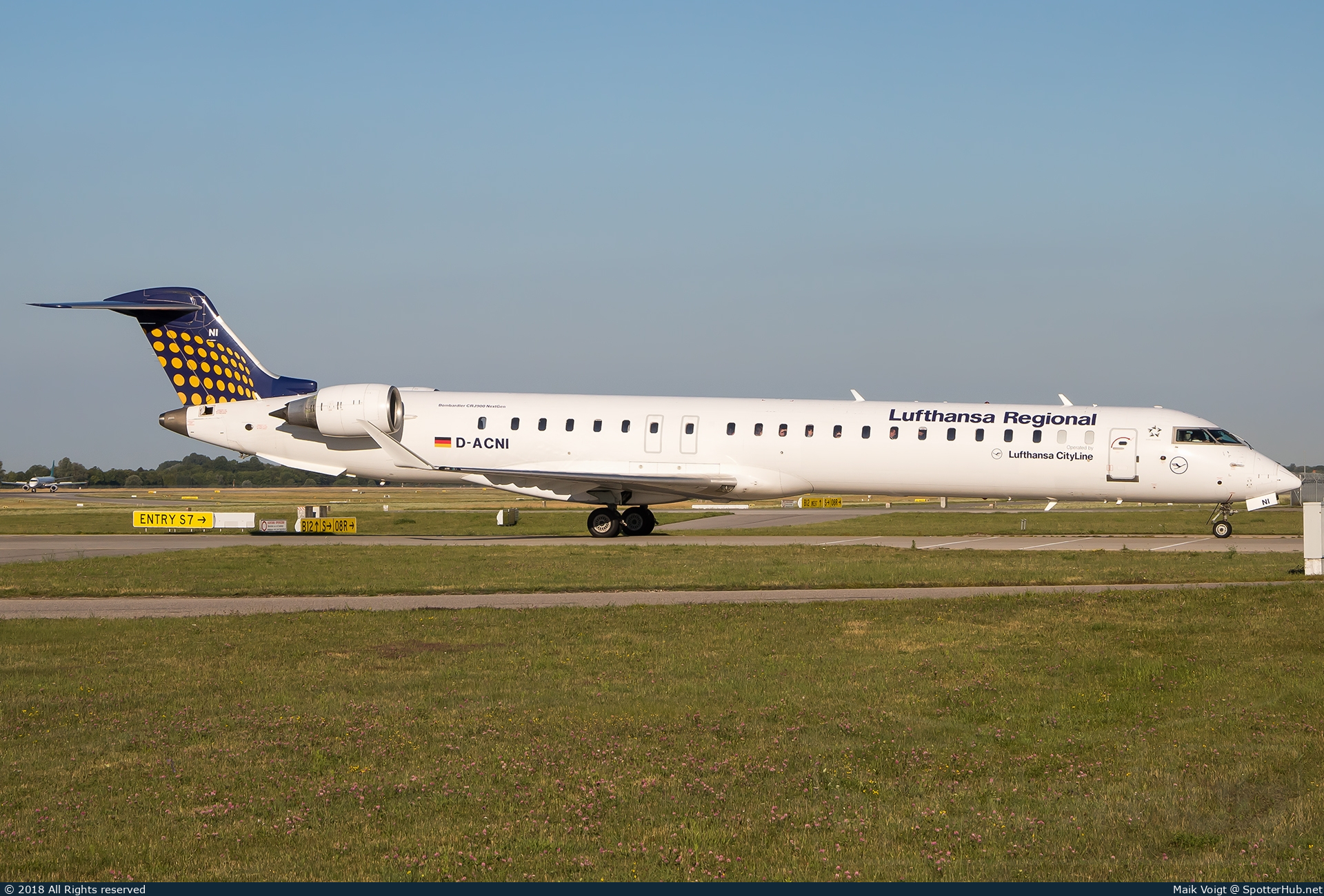 Photo of D-ACNI - Bombardier CRJ-900LR operated by Lufthansa CityLine