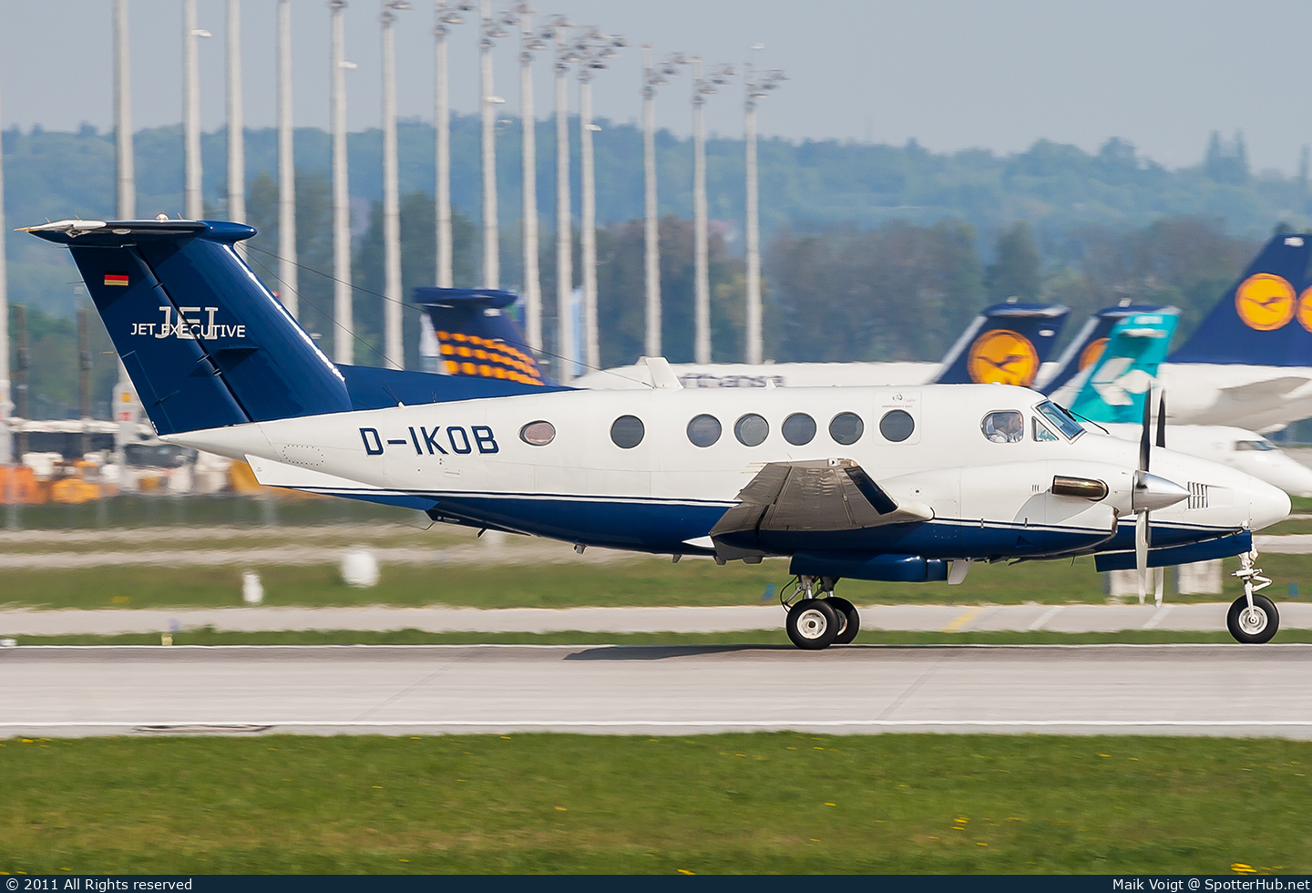 Photo of D-IKOB - Beechcraft B200 Super King Air operated by Jet Executive International Charter