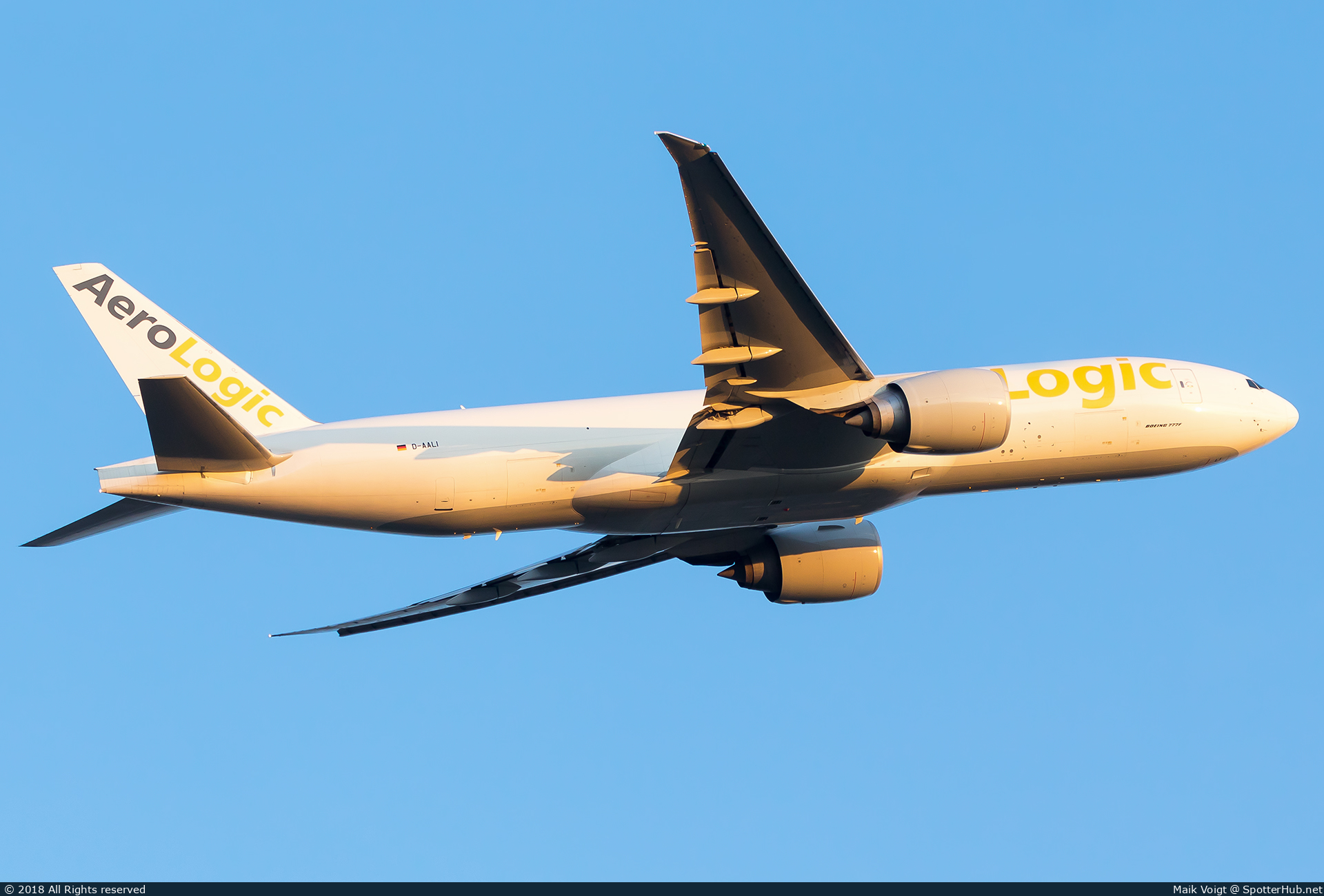 Photo of D-AALI - Boeing 777-F6N operated by AeroLogic