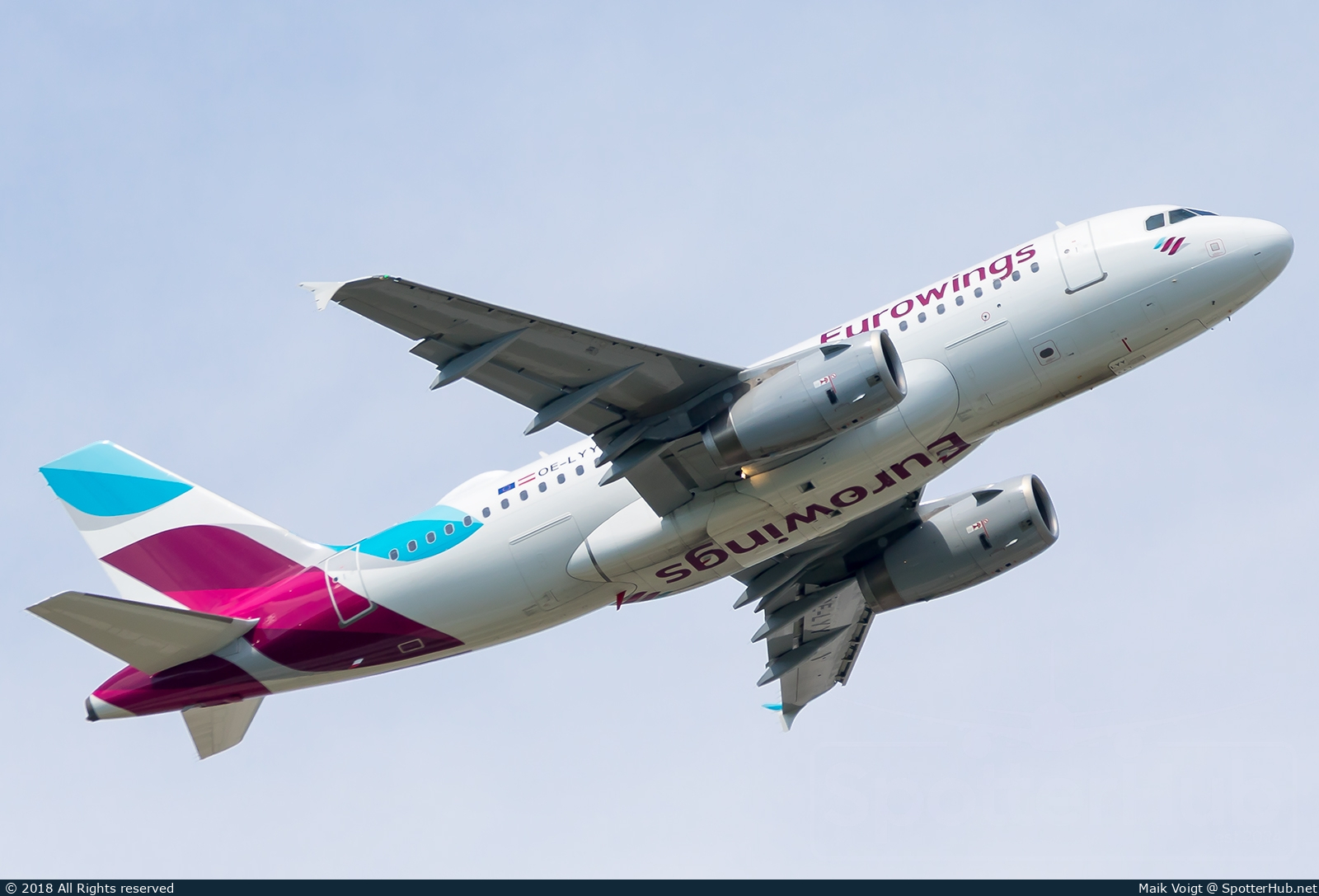 Photo of OE-LYY - Airbus A319-132 operated by Eurowings Europe