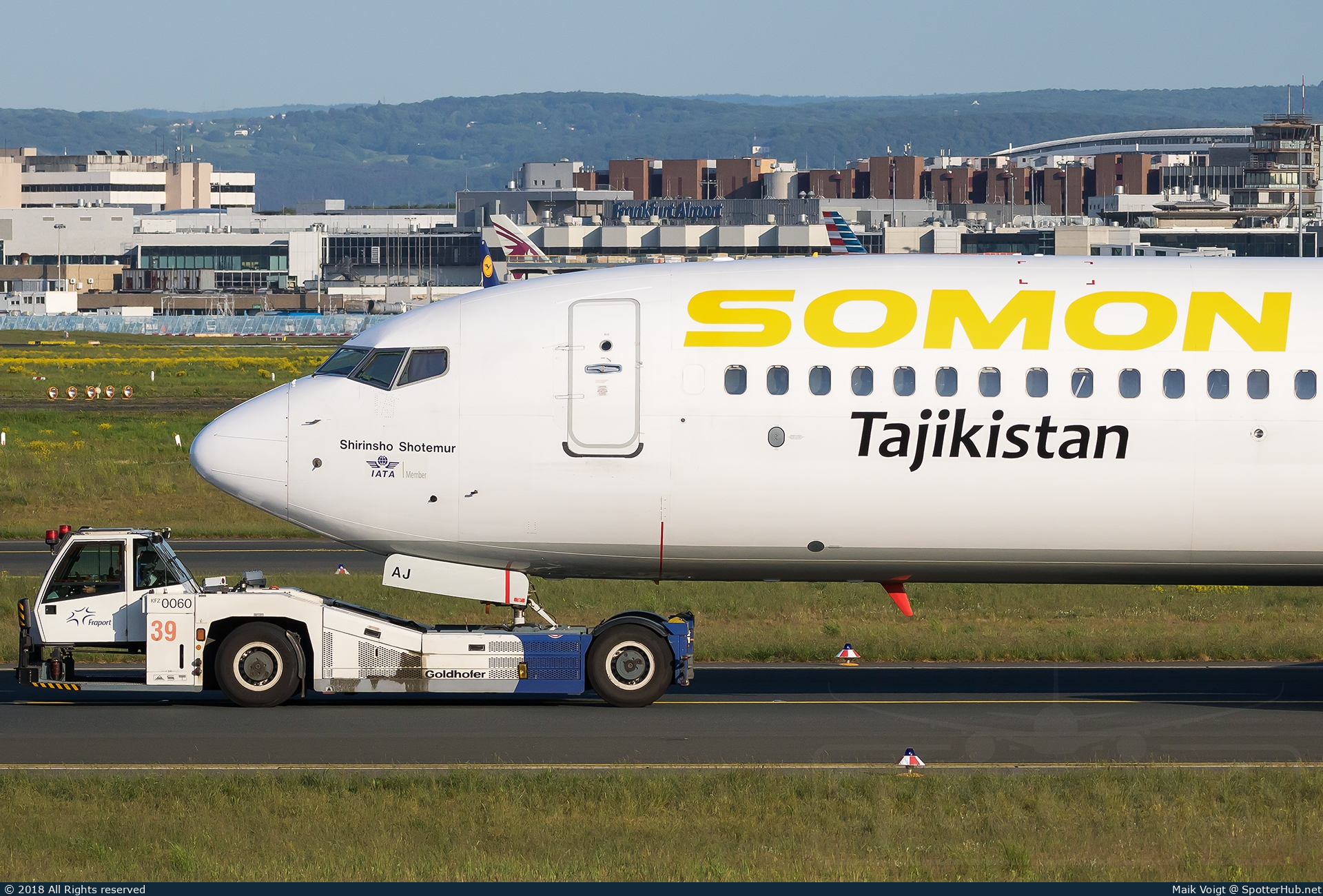 Photo of P4-TAJ - Boeing 737-93Y(ER) operated by Somon Air