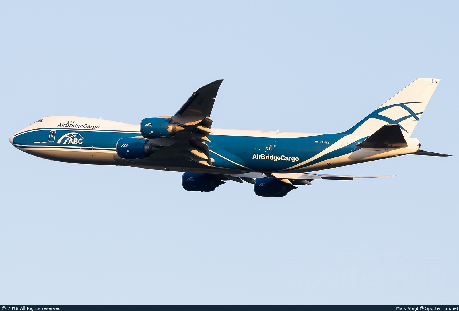 Photo of VQ-BLR - Boeing 747-8HVF operated by AirBridgeCargo Airlines