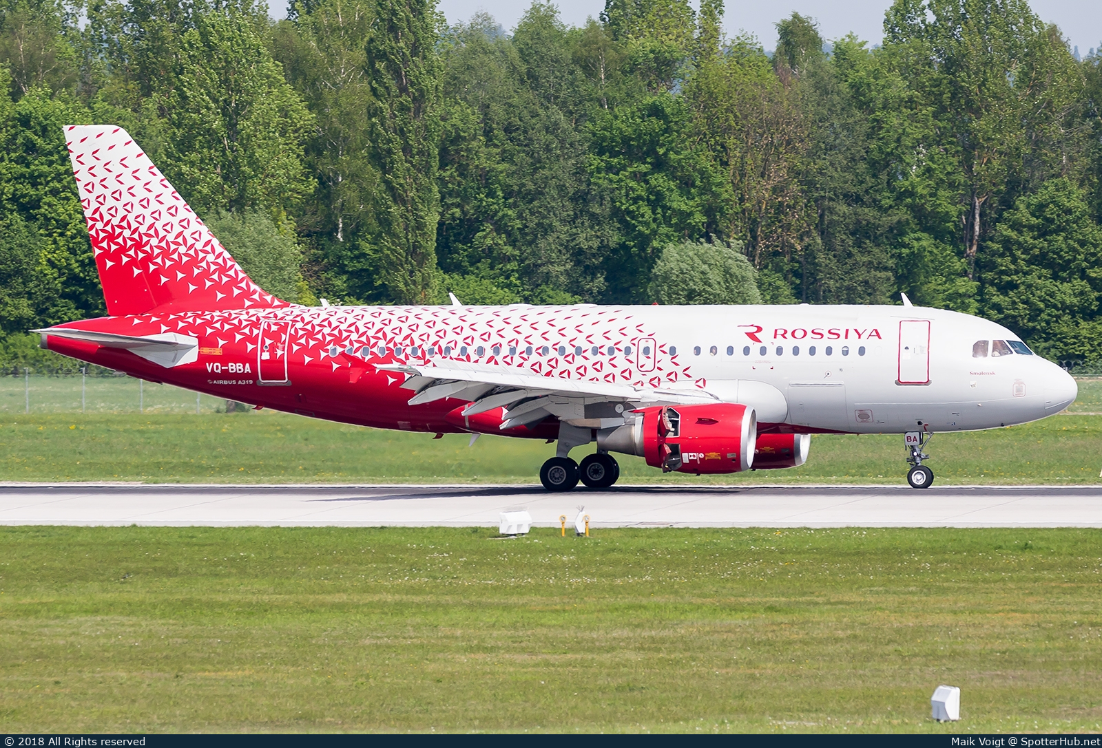 Photo of VQ-BBA - Airbus A319-111 operated by Rossiya Airlines