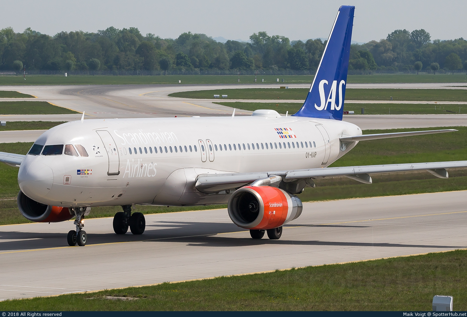 Photo of OY-KAP - Airbus A320-232 operated by SAS Scandinavian Airlines