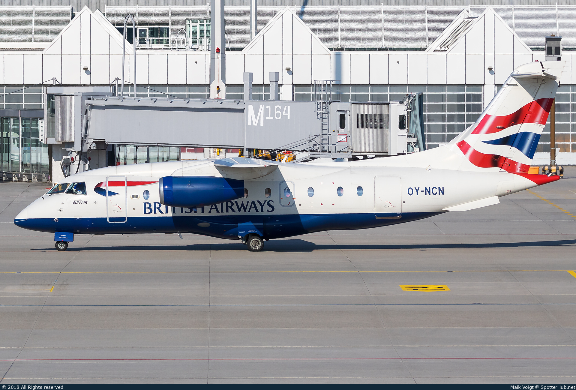 Photo of OY-NCN - Dornier 328-310 Jet operated by British Airways (opb Sun-Air of Scandinavia)