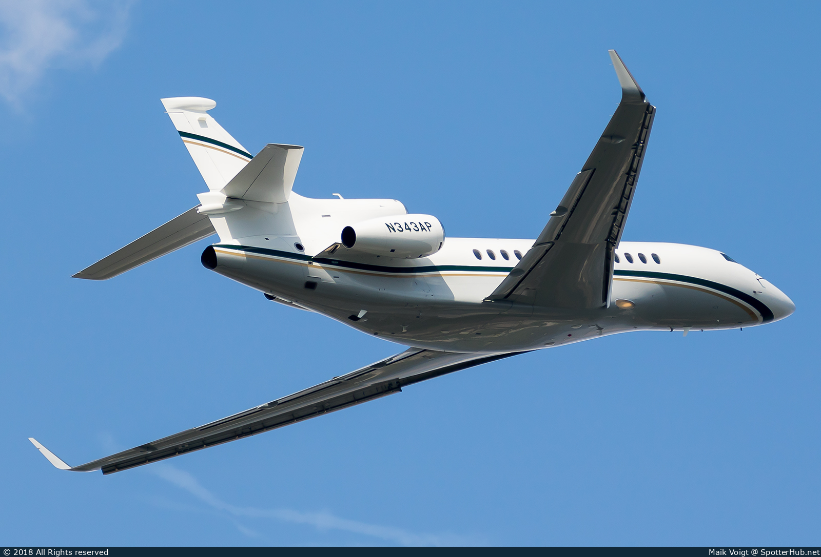 Photo of N343AP - Dassault Falcon 7X operated by Air Products and Chemicals