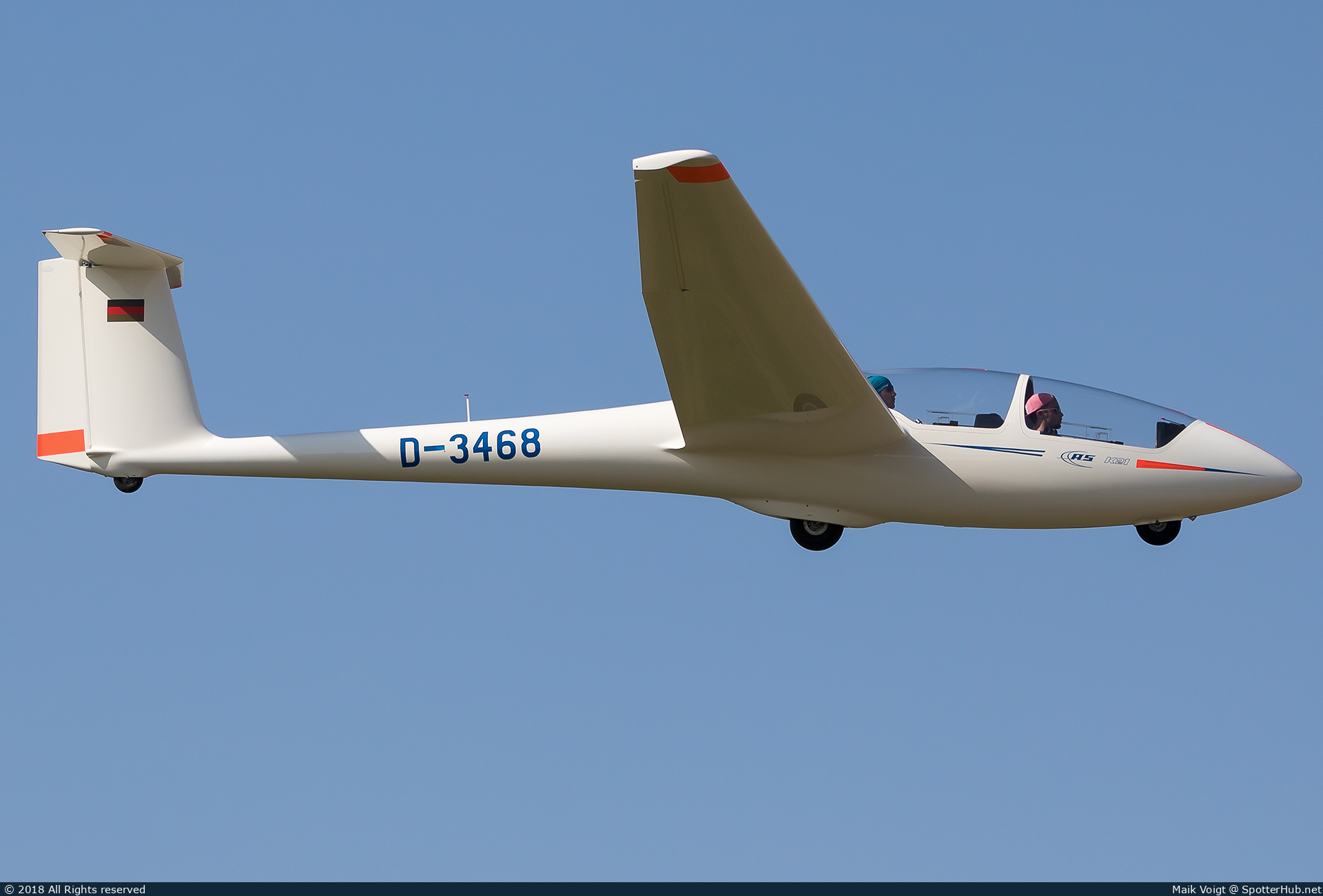 Photo of D-3468 - Schleicher ASK 21 operated by Ikarus Luftsportclub Schleißheim