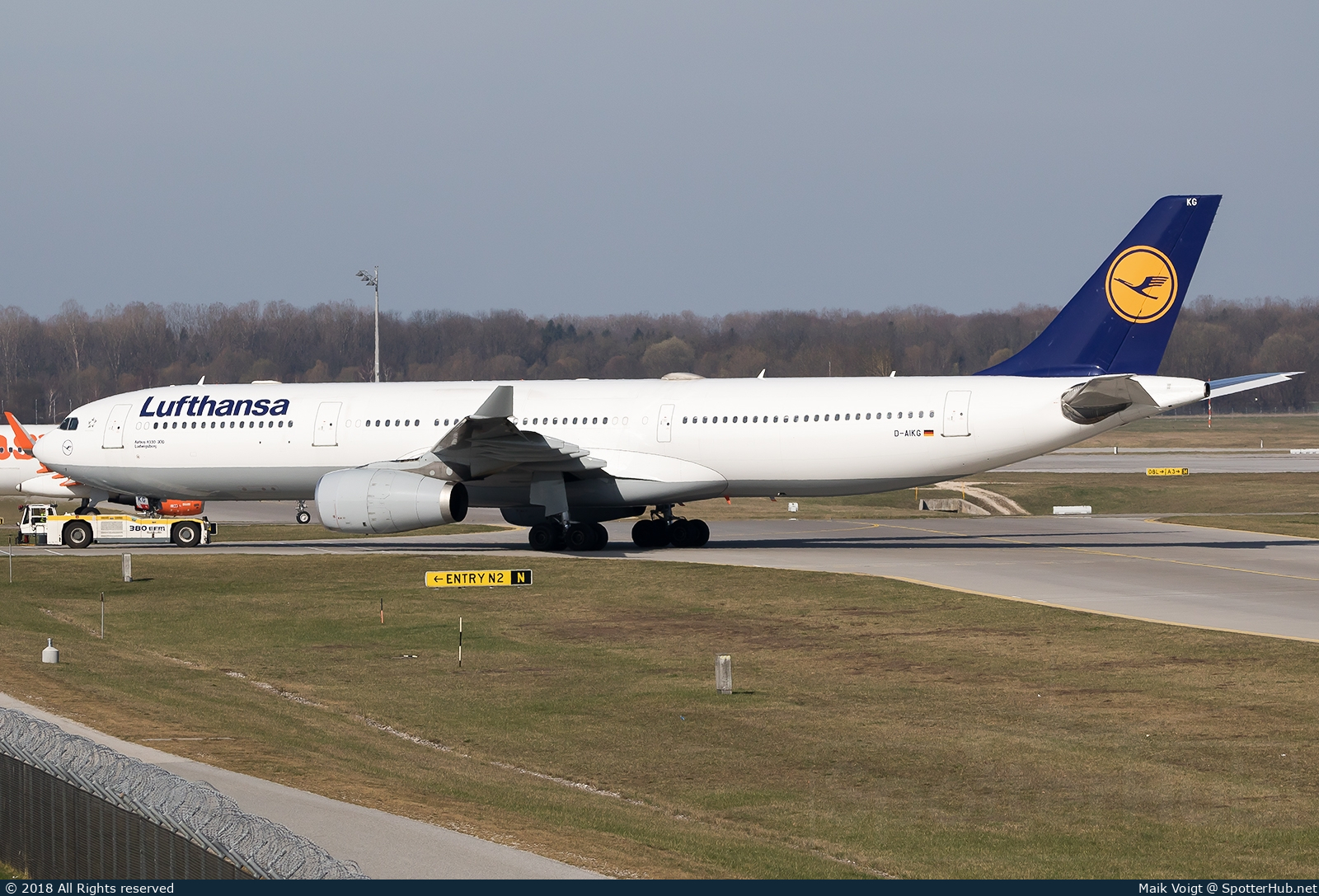 Photo of D-AIKG - Airbus A330-343 operated by Lufthansa