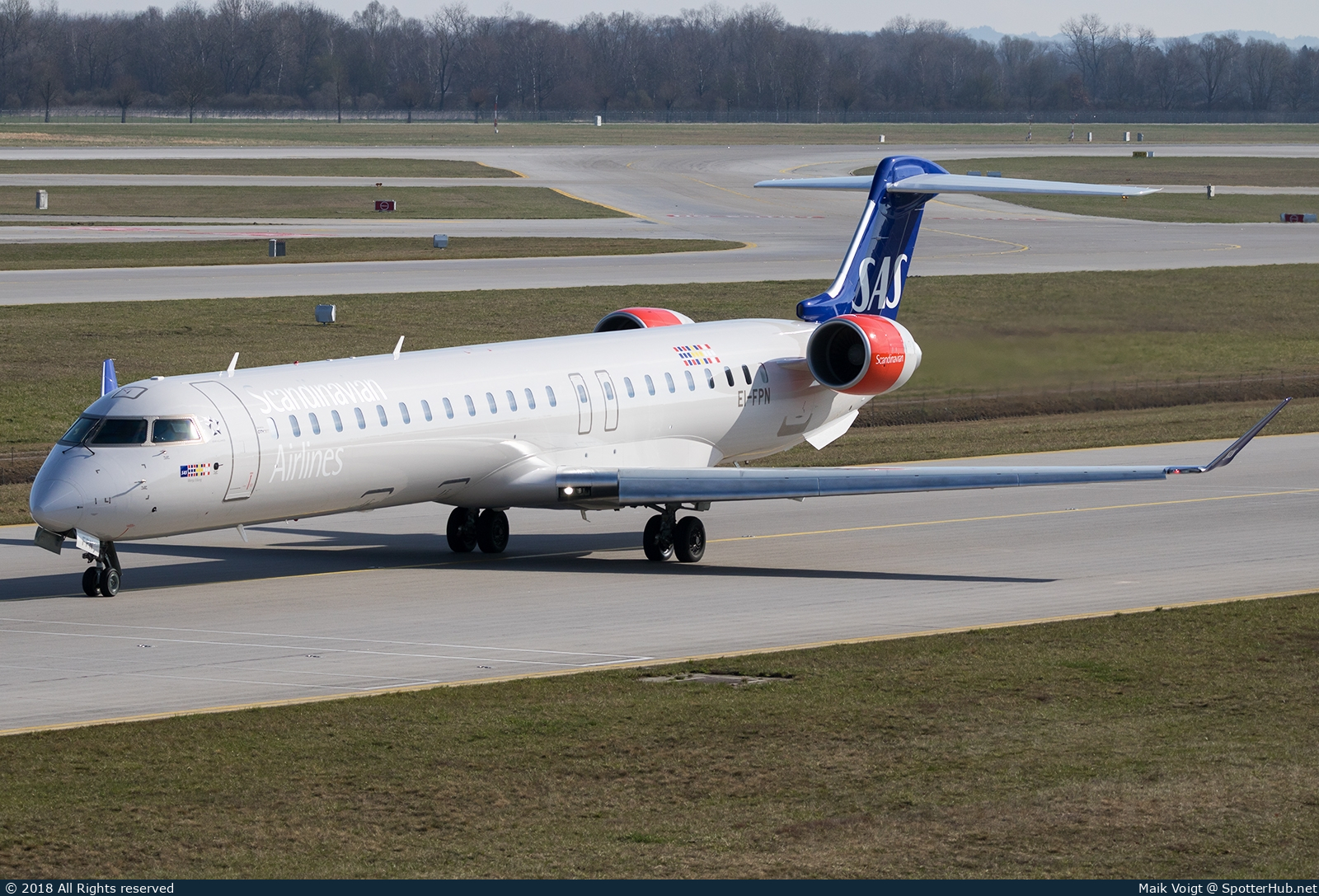 Photo of EI-FPN - Bombardier CRJ-900LR operated by SAS Scandinavian Airlines (opb CityJet)