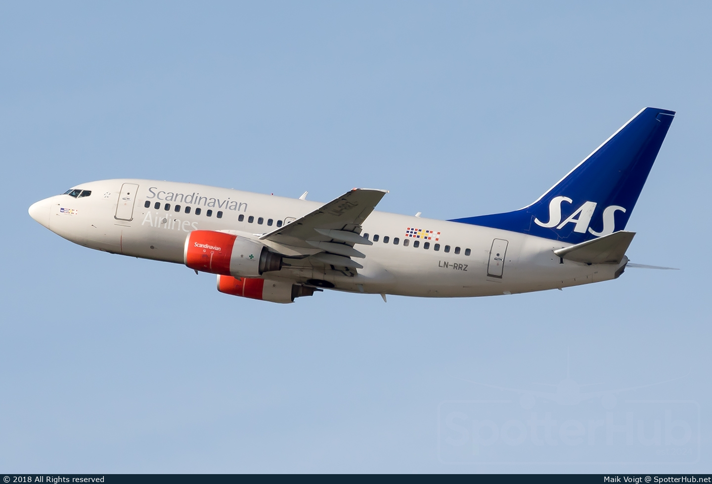 Photo of LN-RRZ - Boeing 737-683 operated by SAS Scandinavian Airlines