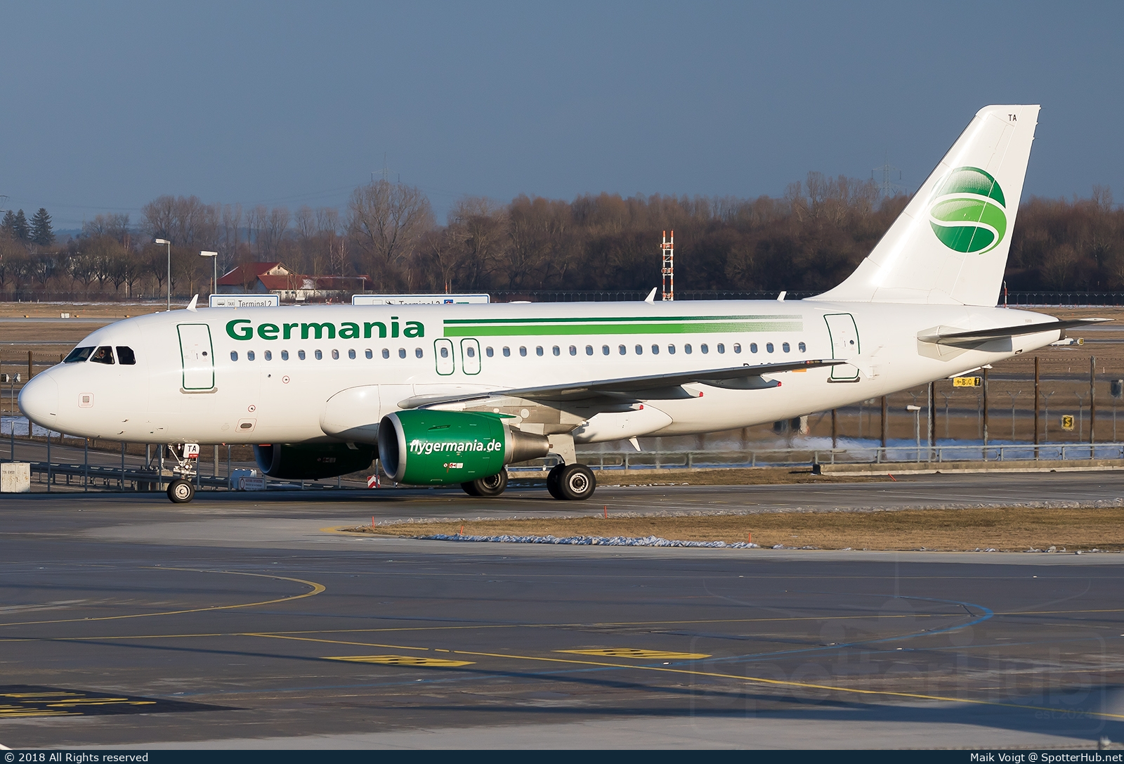 Photo of D-ASTA - Airbus A319-112 operated by Germania