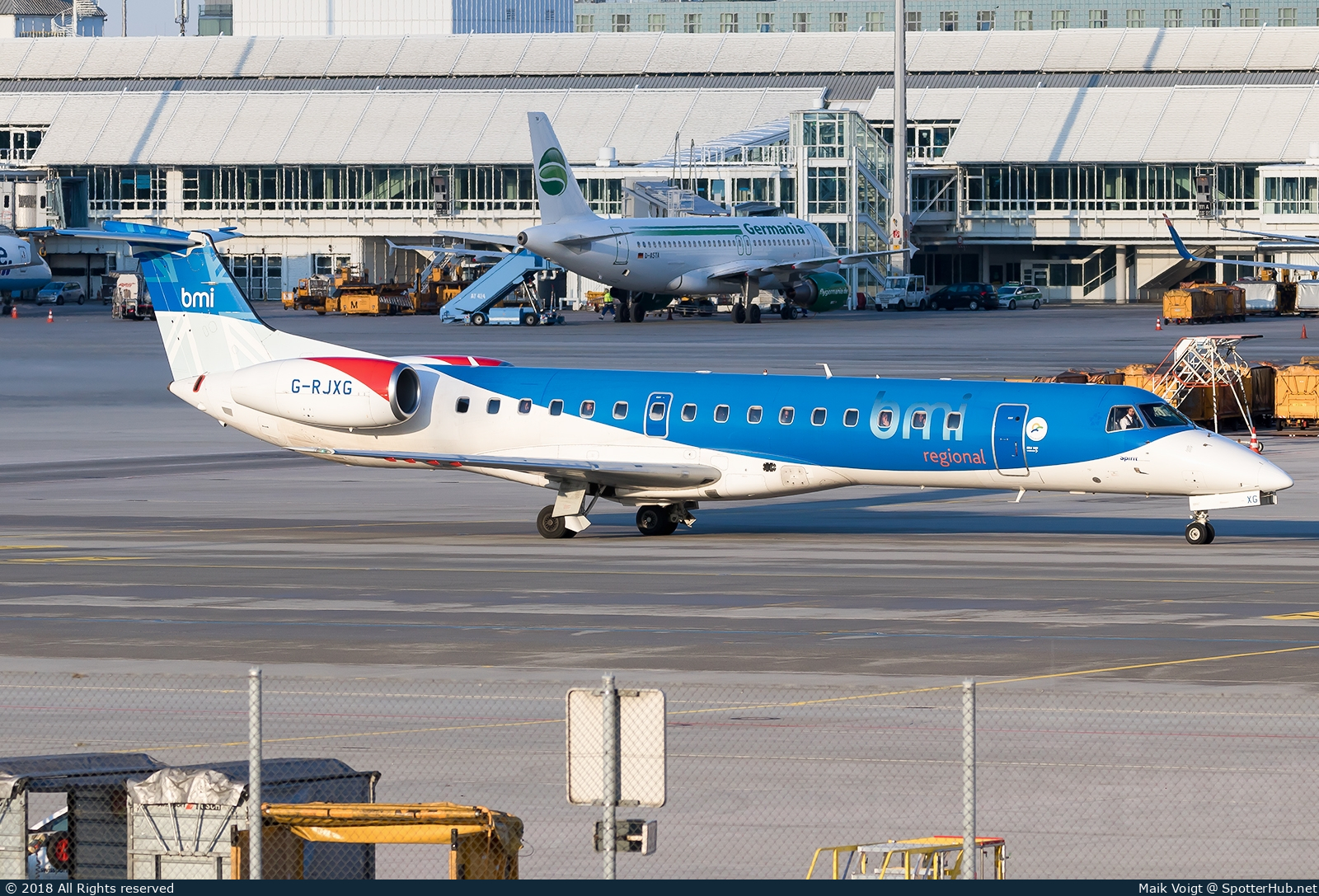 Photo of G-RJXG - Embraer ERJ-145EP operated by bmi Regional